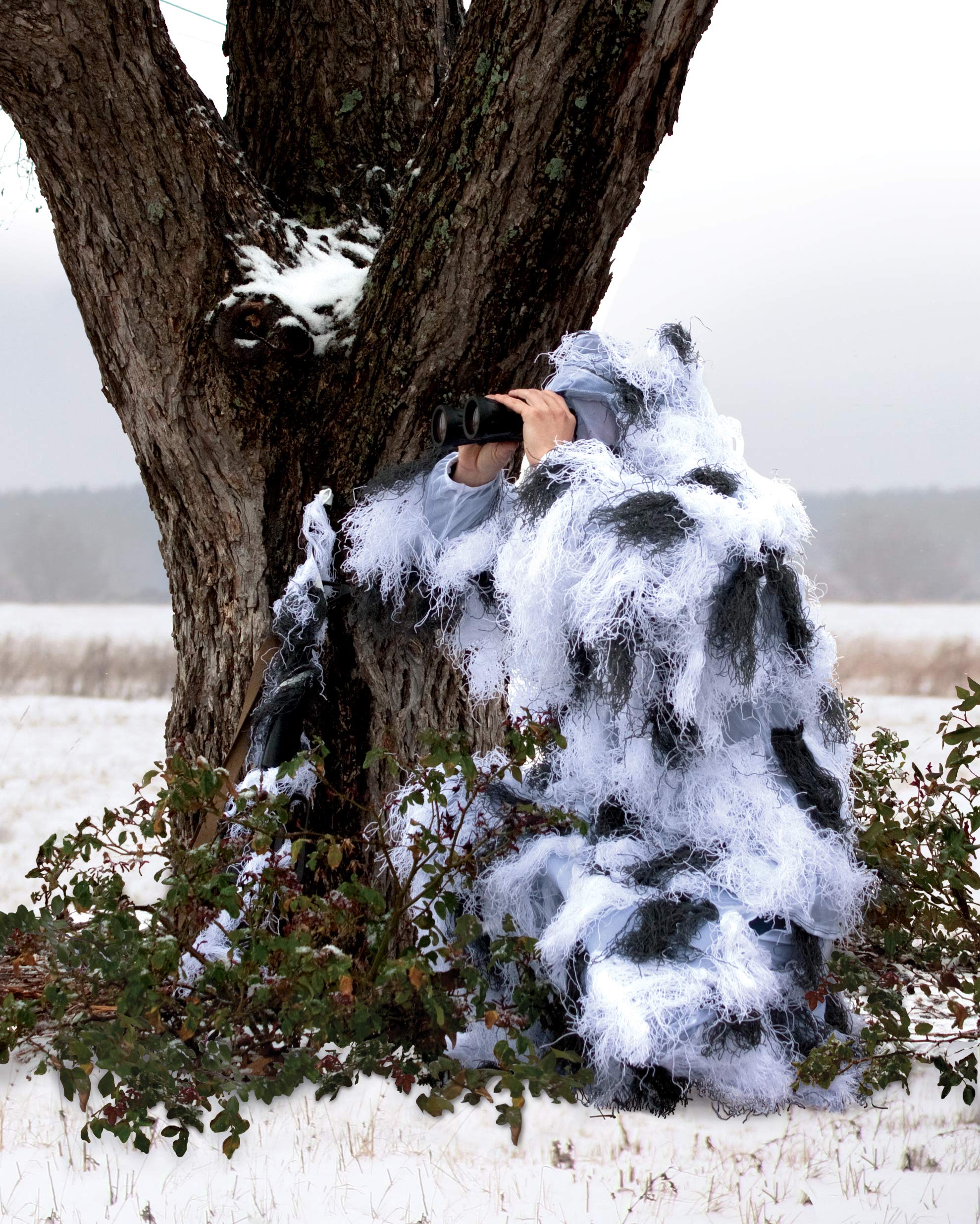 Red Rock Outdoor Gear Ghillie Suit - Camouflage Hunting Suit for Men | Perfect for Hunting, Airsoft & Tactical Training