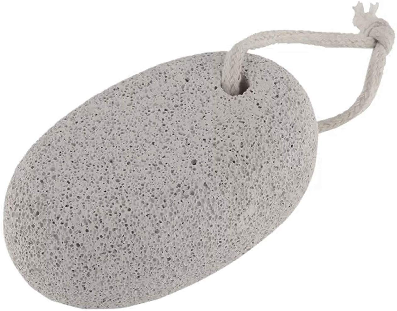 Yashvin Pumice Stone for Feet - Natural Dead Skin Remover & Foot Scrubber for Men & Women - Pack of 2 - Perfect for Pedicures, Callus Removal & Soft Feet Care