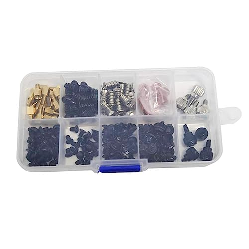 ULTECHNOVO 100-Piece Computer Case Screw Kit - M3/M4 PC Case Screws, Motherboard Standoffs & HDD Mounting Screws - Durable Metal Computer Repair Screws for PC Build & Maintenance (Perfect for Gaming PC, Workstation & Server Setup)