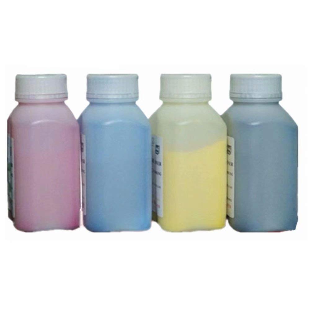 Canon LBP-8050N MF-8050 MF-8030 CRG416 CRG716 CRG116/416/716 Laser Printer Toner Powder Kit - 4 Bottles (40g Each: Black, Cyan, Magenta, Yellow) | High-Quality Refill Powder for Office & Home Printing | Compatible with Canon Laser Printers