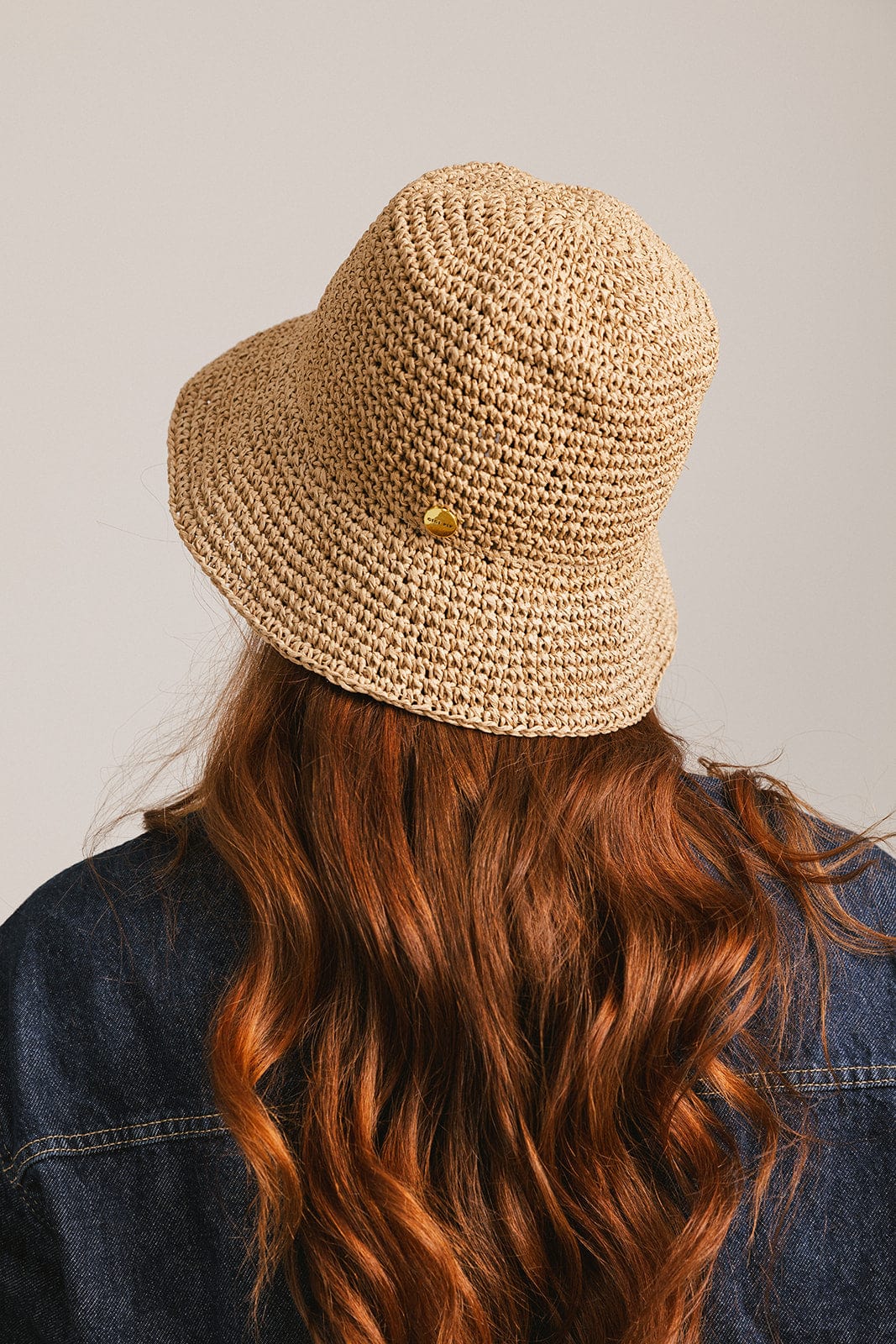 Crochet Packable Bucket Hat for Women & Men - Summer Sun Protection Beach Hat - Lightweight Foldable Travel Hat for Outdoor, Vacation & Fashion Accessories