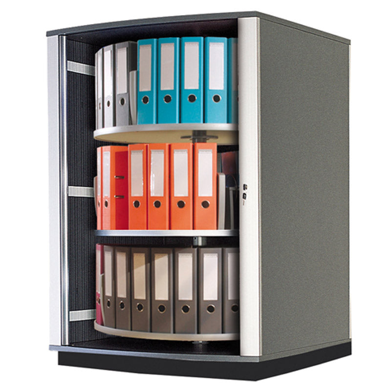 3 Tier Spinning Cabinet Organizer - Rotating Storage Shelf for Kitchen, Bathroom, Office | Space-Saving Home & Office Organization Solution