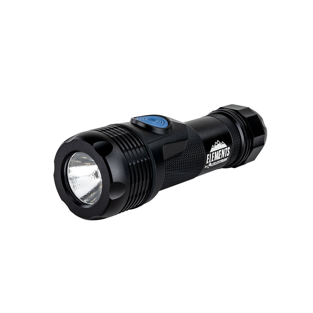 Celestron Elements ThermoTorch 5 - Black Multi-Purpose Flashlight, Hand Warmer & Portable Charger (Model 94550) - Perfect for Camping, Hiking & Emergency Preparedness