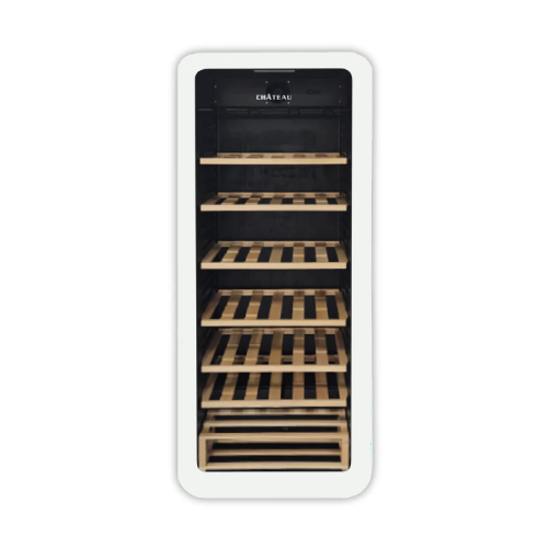 Chateau CW P651 65 Bottle Wine Cooler Refrigerator - Perfect for Home Bars, Restaurants, and Wine Cellars