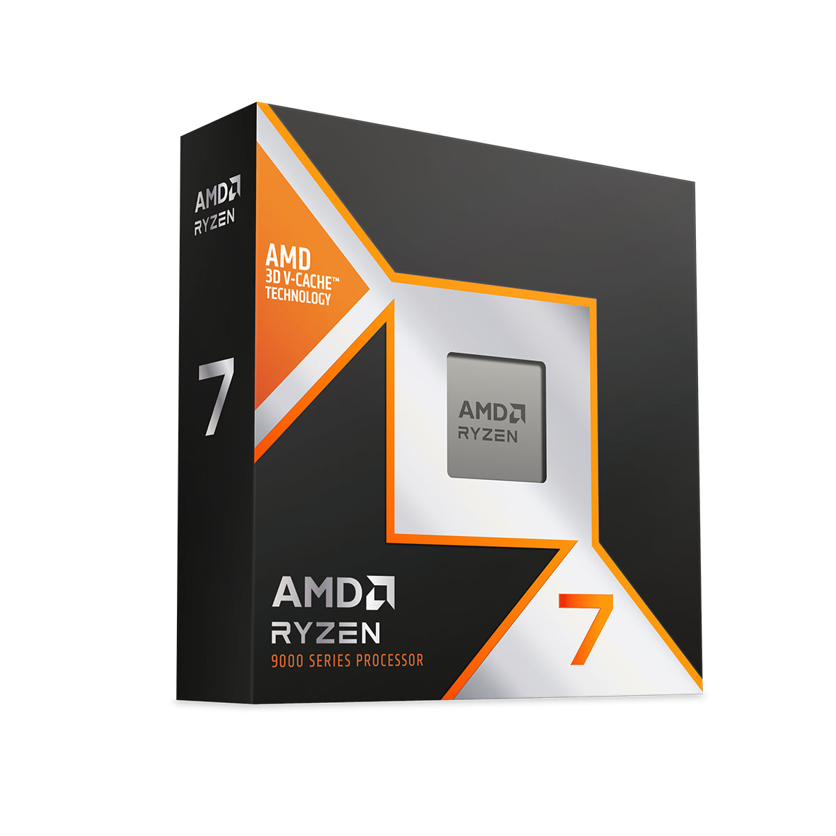 AMD Ryzen 7 9800X3D 8-Core 16-Thread Gaming Processor with 3D V-Cache Technology - Boost PC Performance for Gaming, Streaming & Content Creation