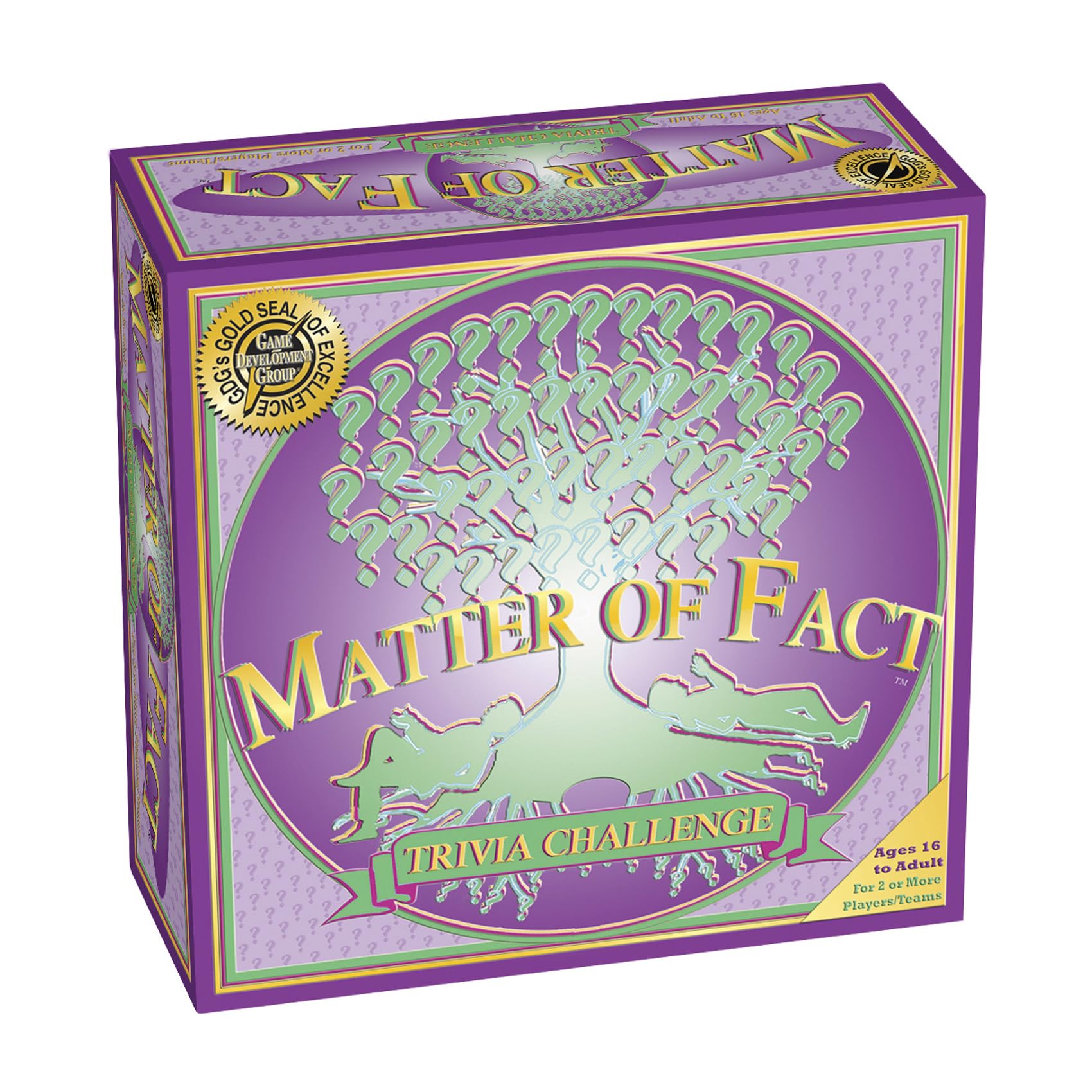 Wit's End, Matter of Fact & Wordplay - Adult Party Board Games Bundle for Game Nights | Fun Trivia & Word Games for Friends & Family Gatherings