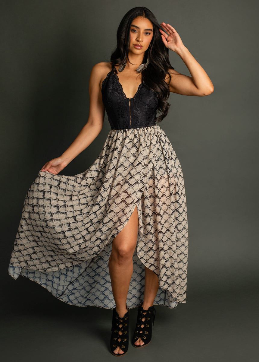 Katharina Feather Dress for Women | Elegant & Stylish Party Wear | Perfect for Weddings, Cocktails & Special Occasions