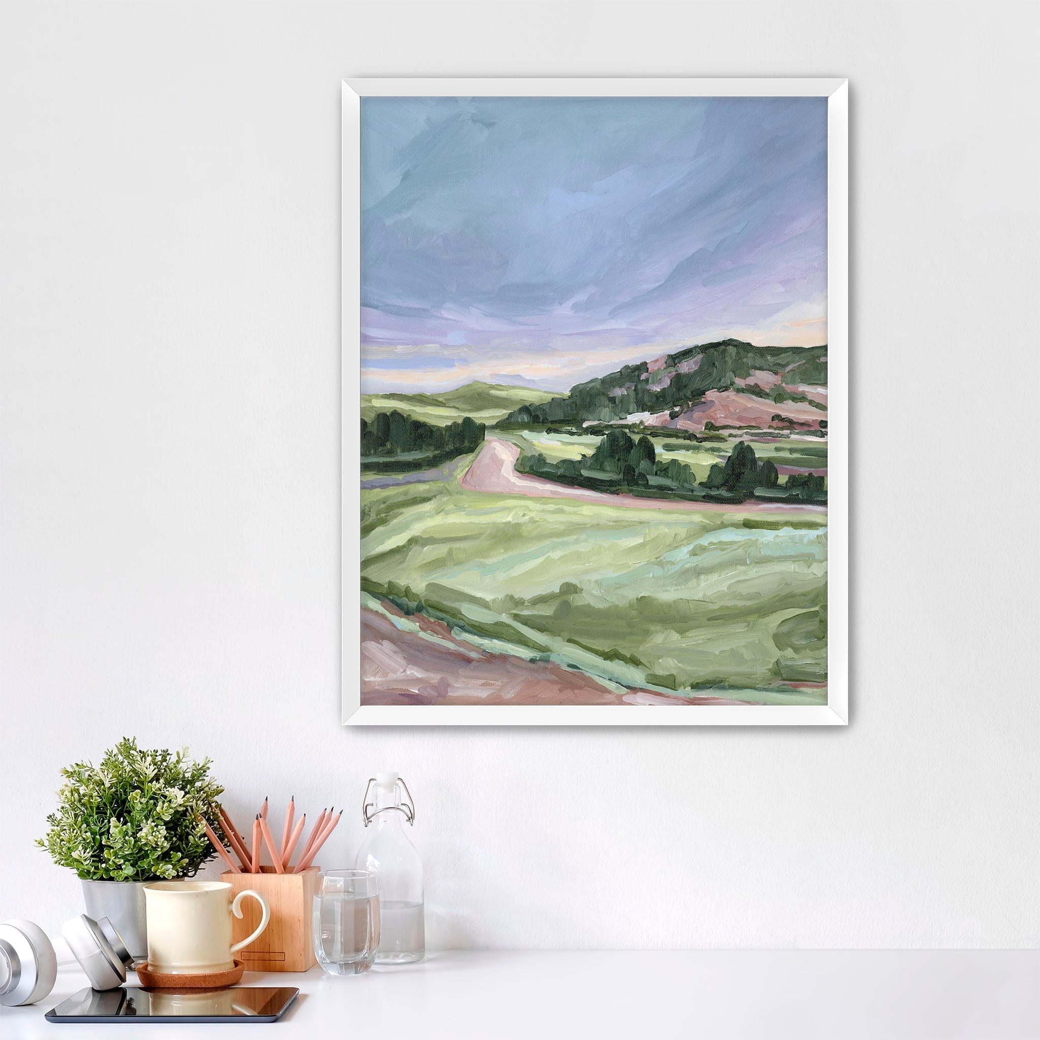 Eleven Mile Art Print - Premium Wall Decor for Living Room, Bedroom & Office | Modern Canvas Painting for Home & Office Decor