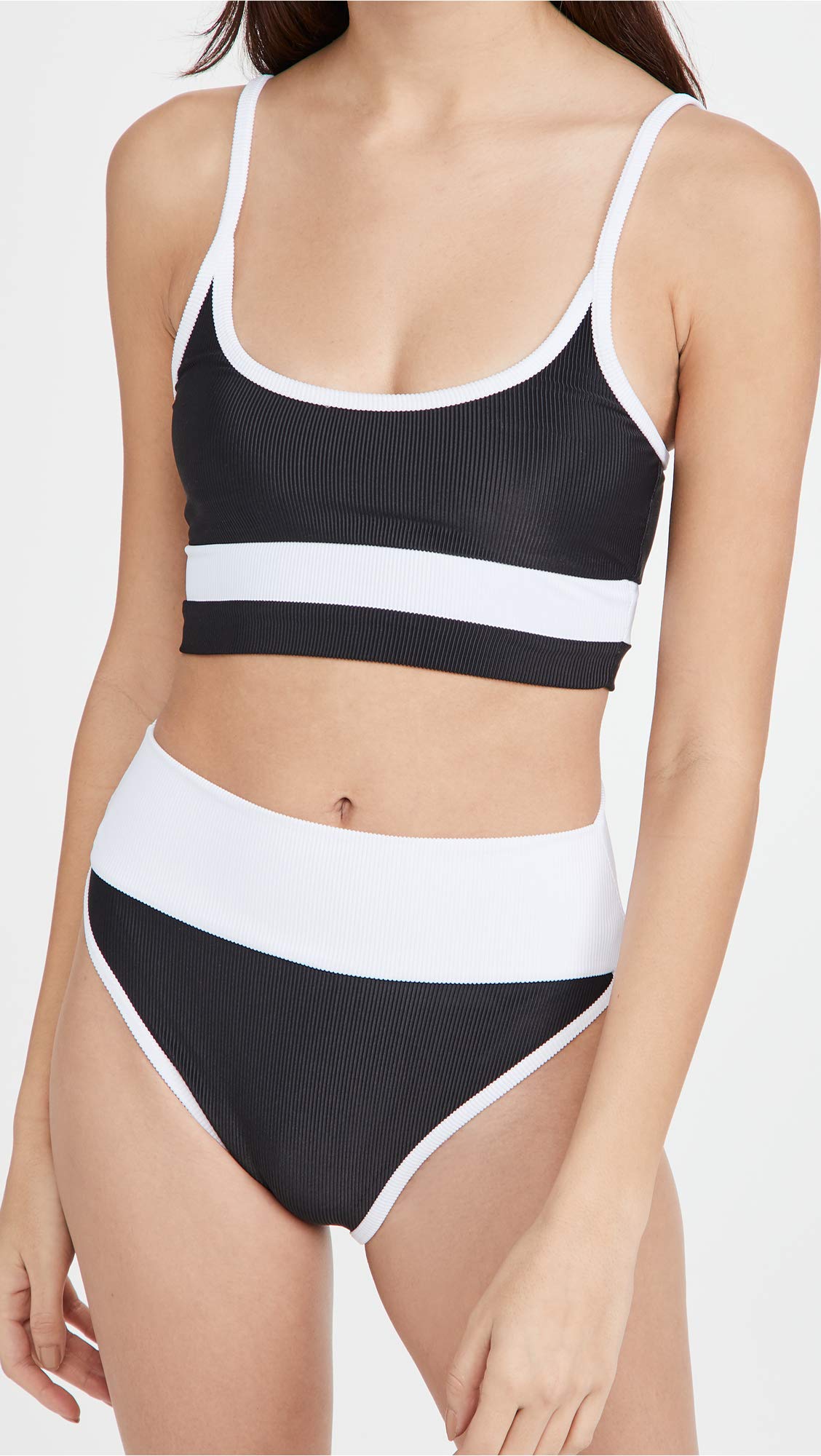 Beach Riot Women's Emmy High Waisted Bikini Bottom - Sexy Swimwear for Women, Perfect for Beach Vacations, Pool Parties & Summer Getaways