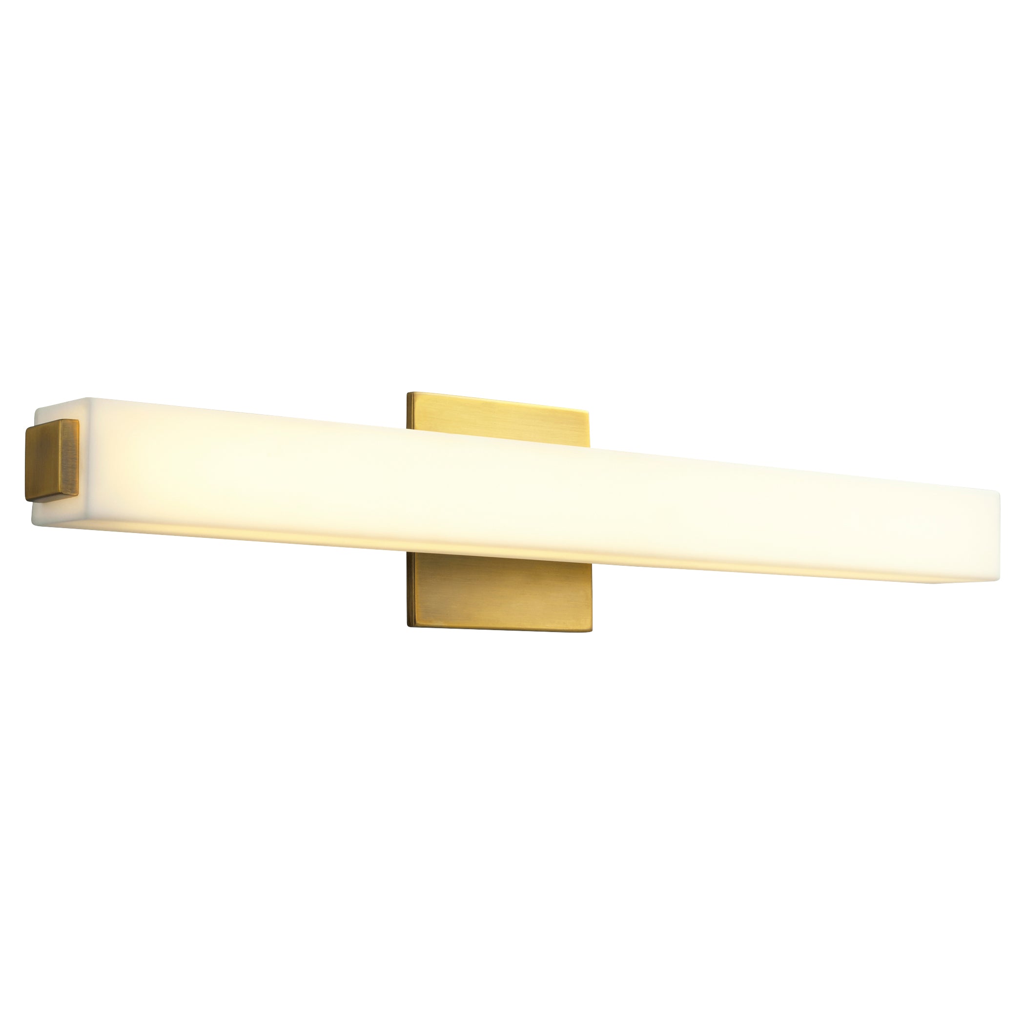 Oxygen Adelphi 3 Light Bathroom Vanity Fixture in Antique Brass - Perfect for Bathroom, Powder Room, and Dressing Room Lighting