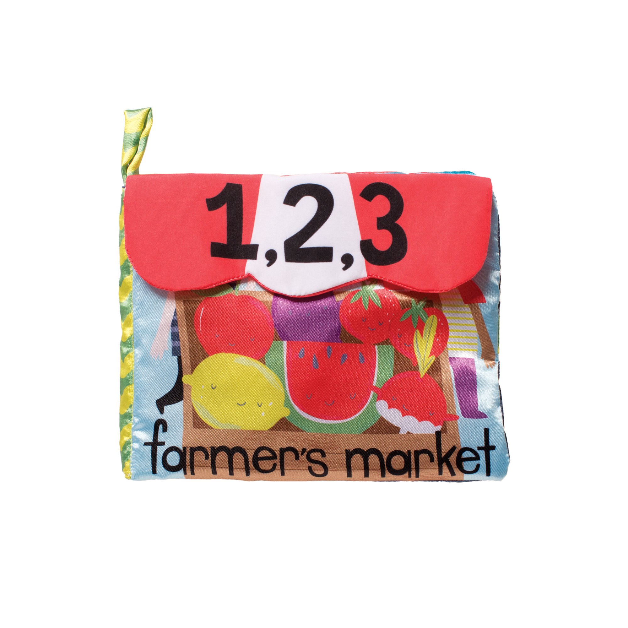 Farmer's Market Soft Counting & Numbers Activity Book for Babies & Toddlers - Educational Baby Toy for Early Learning & Playtime Fun