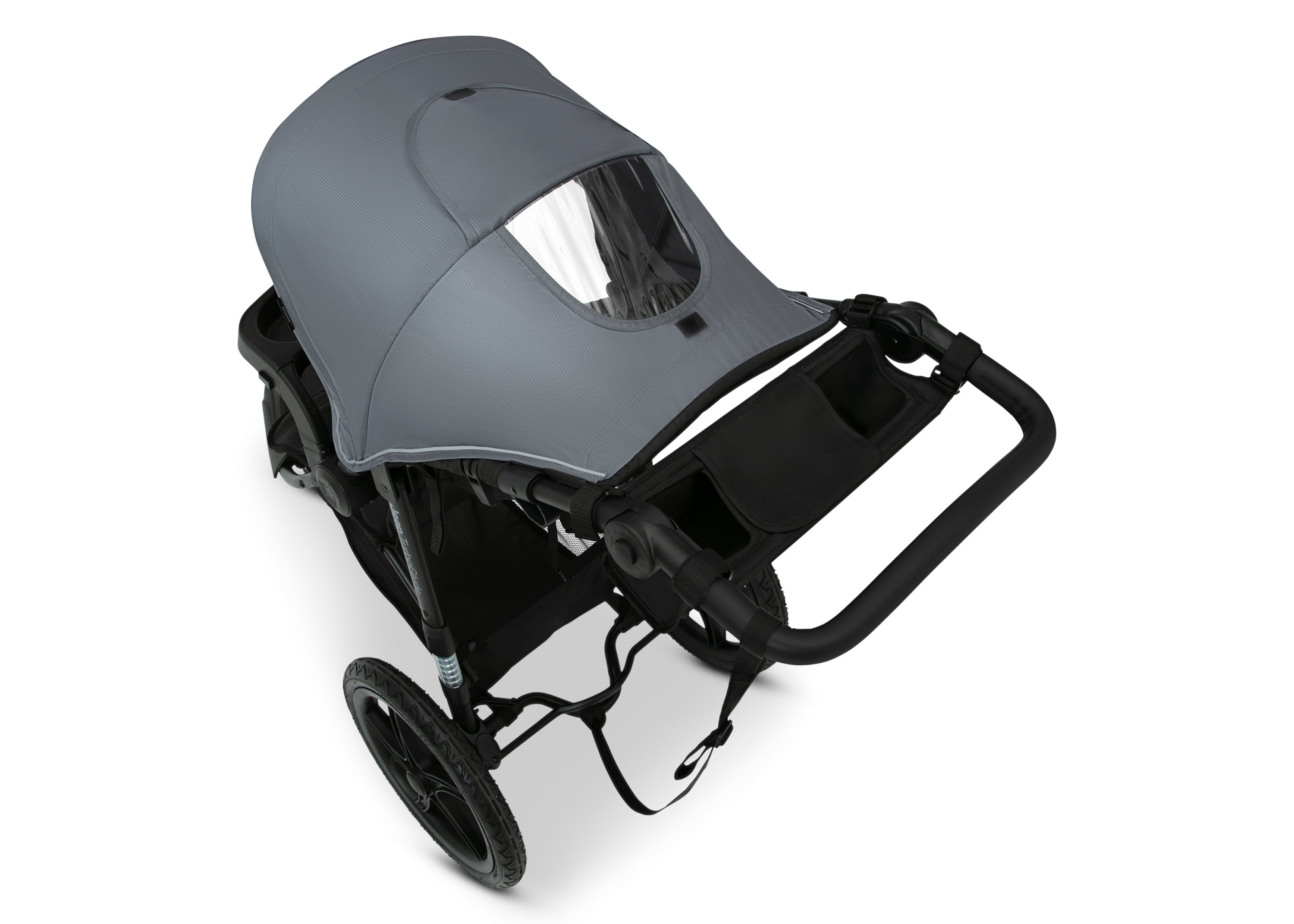 Jeep TurboGlyde All-Terrain Jogging Stroller for Running & Outdoor Adventures - Lightweight Baby Stroller with Shock Absorption for Smooth Rides on Trails, Parks & City Streets
