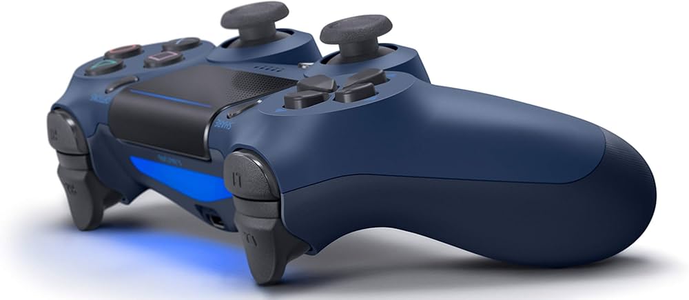 Wireless PlayStation 4 DualShock 4 Controller - Midnight Blue | Compatible with PS4 & PS5 | Perfect for Gaming, Streaming & Remote Play