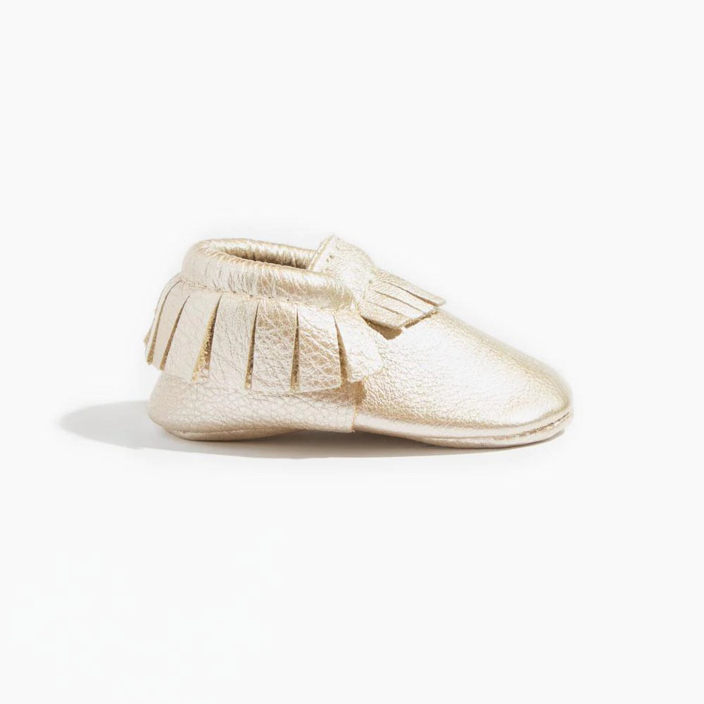Freshly Picked Moccasin Baby Shoes for Newborns - Soft Leather First Walkers for Infants 0-6 Months - Perfect for First Steps, Photo Shoots & Special Occasions