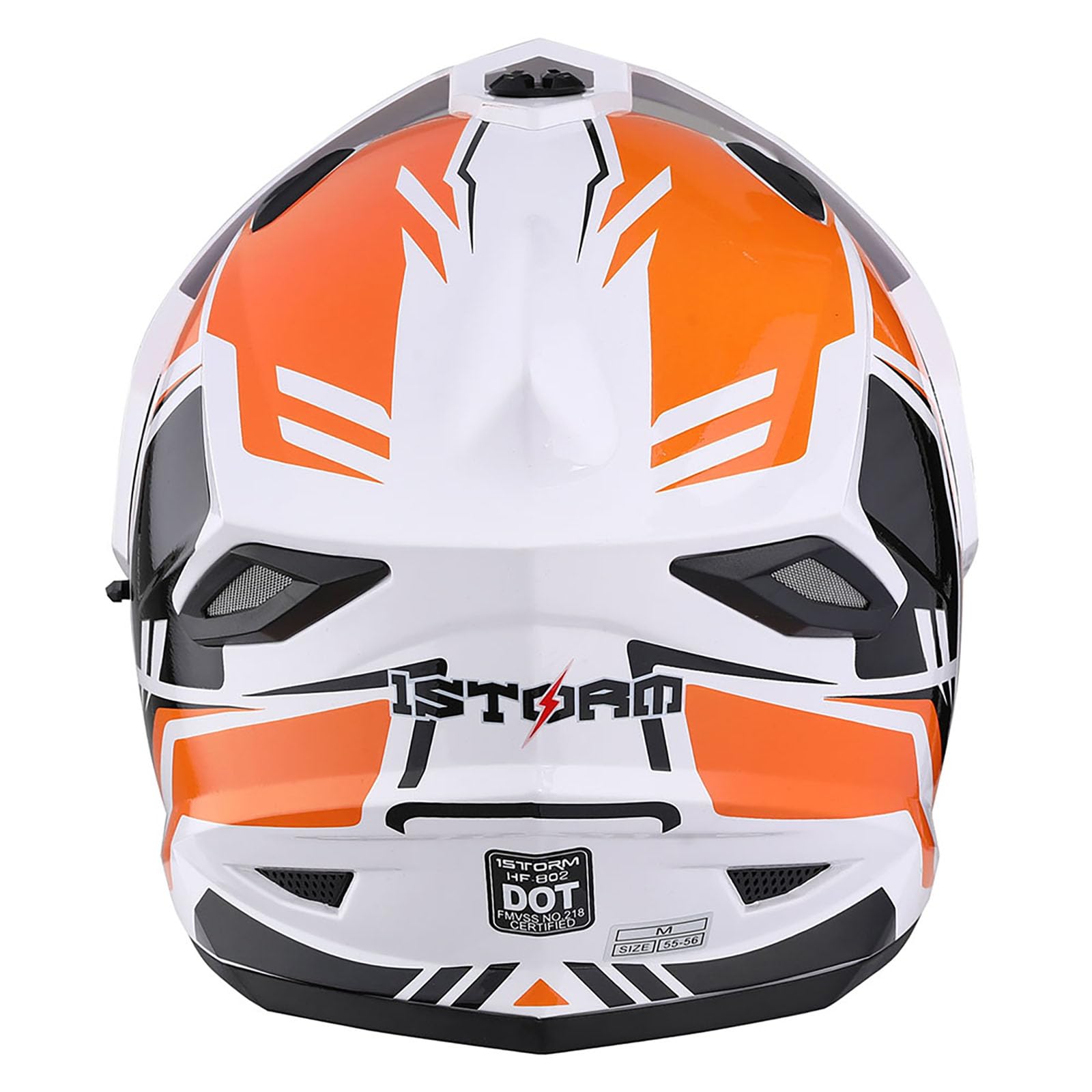 1Storm Youth Kids Dual Sport Motorcycle Helmet - Dual Visor Full Face Off-Road Motocross Helmet (Matte Black) - Perfect for Young Riders & Dirt Bike Adventures