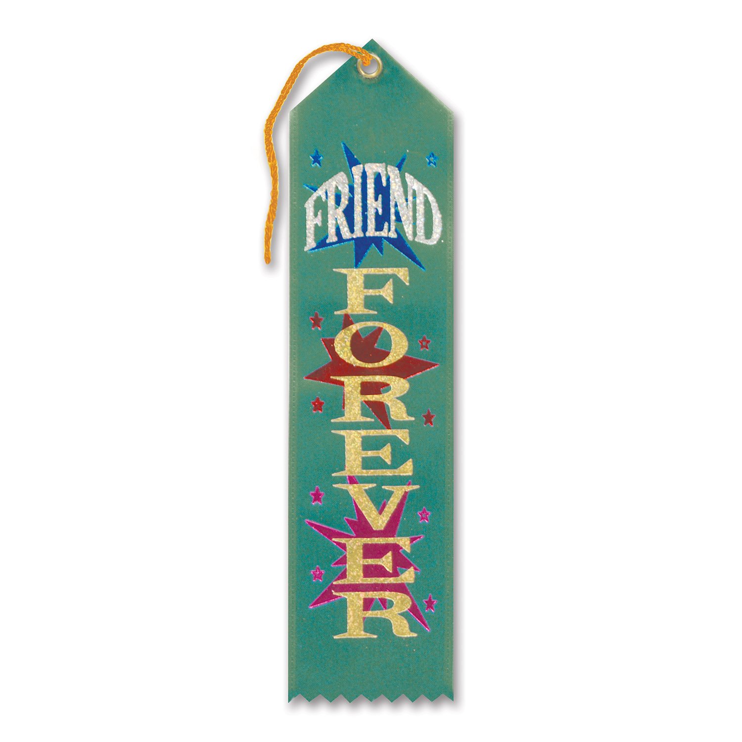 Friend Forever Award Ribbon - Premium Quality Recognition Ribbons for Awards, Ceremonies & Special Events - Perfect for Graduations, Sports Competitions & Employee Recognition