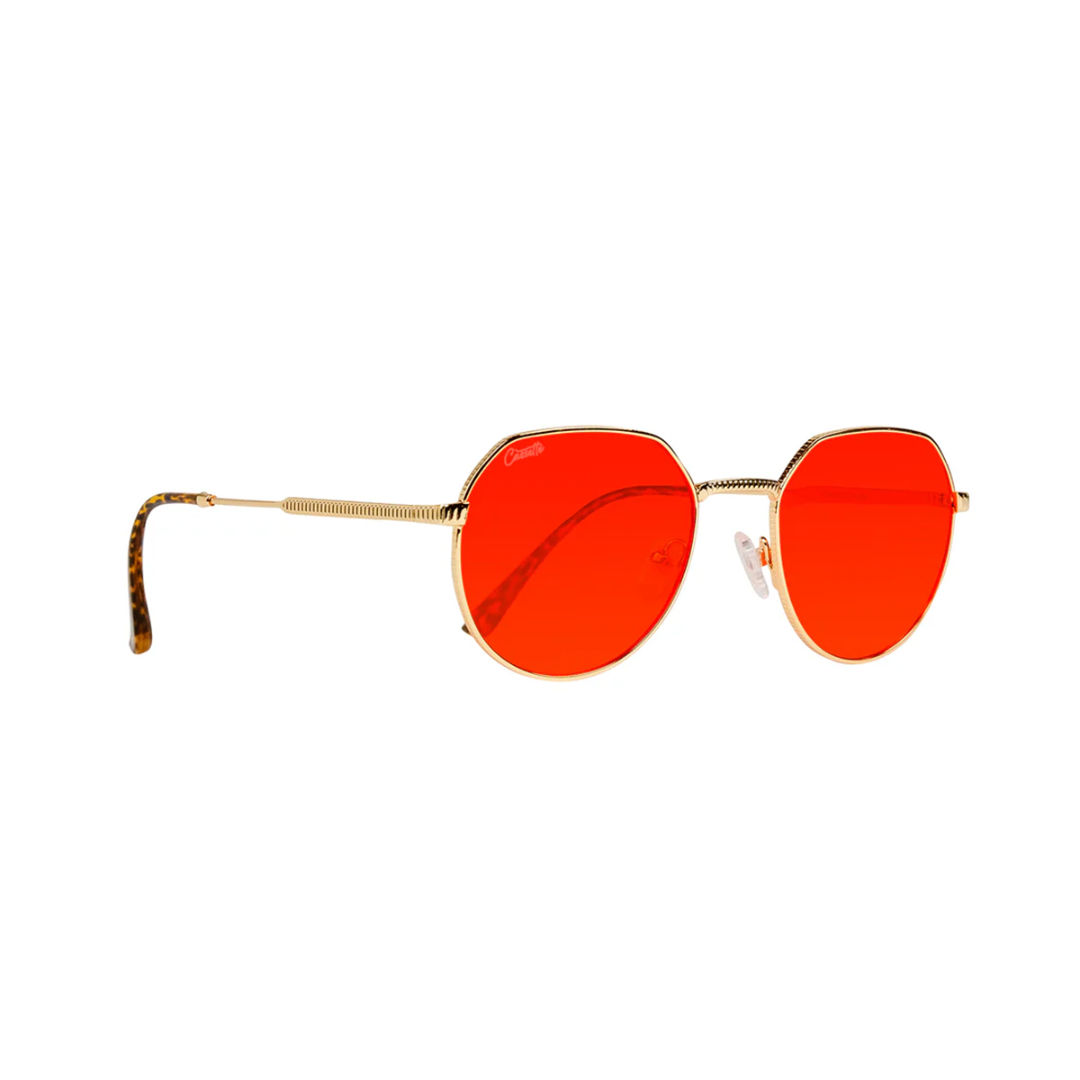 Cassette Optics Melody Retro Sunglasses - Vintage Style UV Protection for Men & Women | Perfect for Music Festivals, Beach Days & 80s Themed Parties