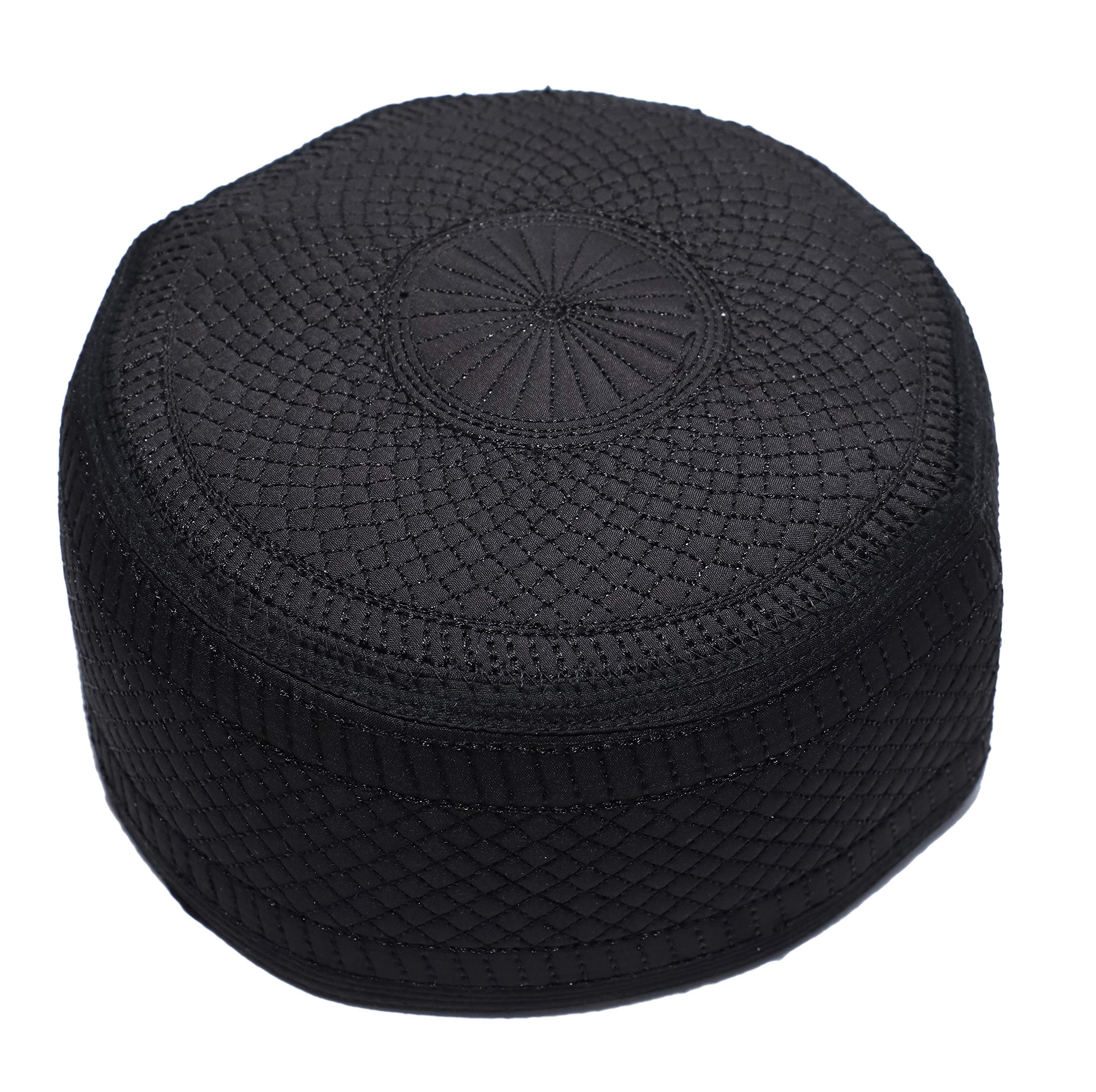 Stylish Unisex Kufi Skull Cap - Hand Embroidered Knitted Beanie for Men & Women | Summer Headwear with Solid Design | Perfect for Prayer, Outdoor Activities & Fashion Accessories