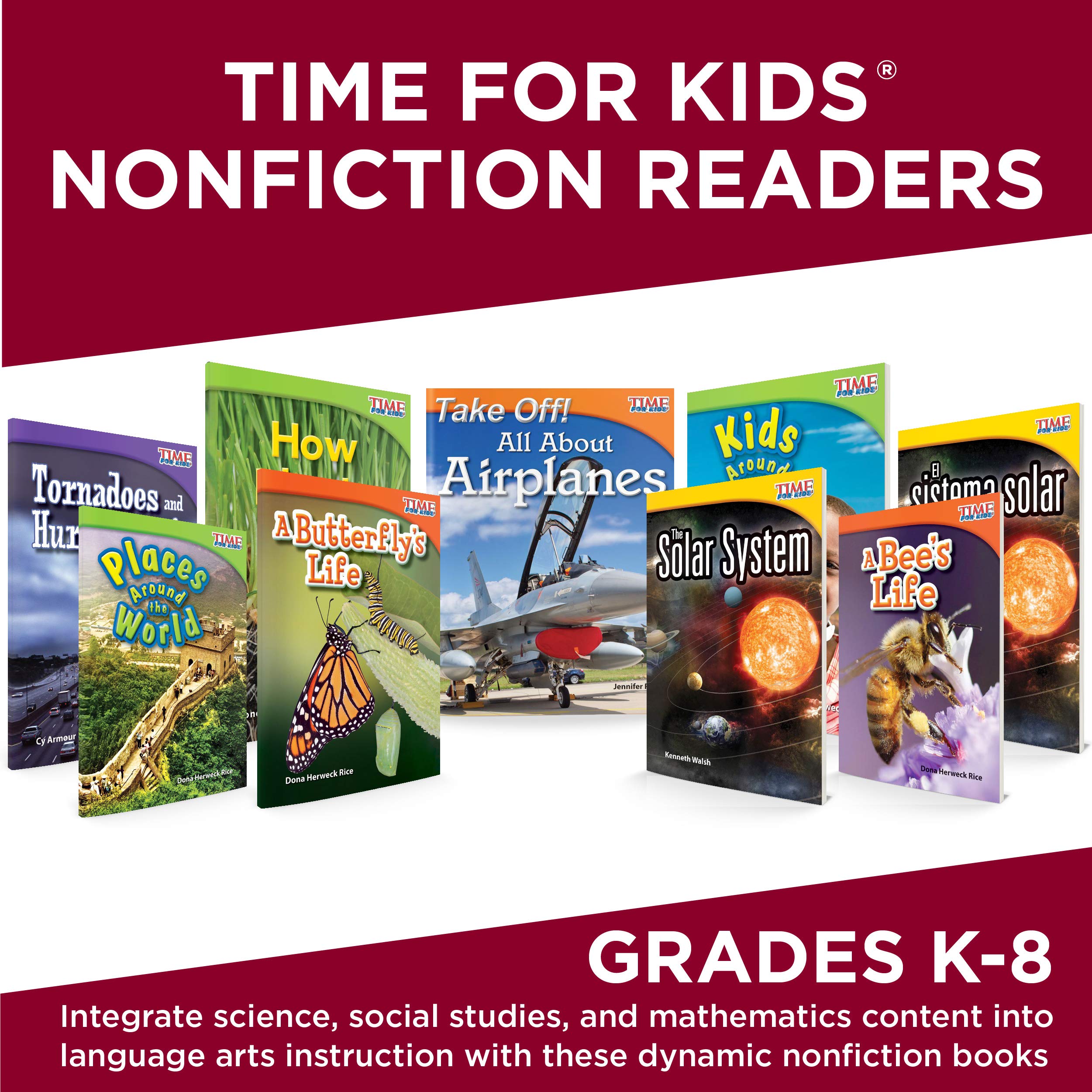 The Solar System Book for Kids Ages 5-7 - Easy-to-Read Astronomy Guide with Planets, Stars & Space Facts | Perfect for Classroom Learning, Homeschooling & Bedtime Reading (TIME FOR KIDS® Nonfiction Readers)