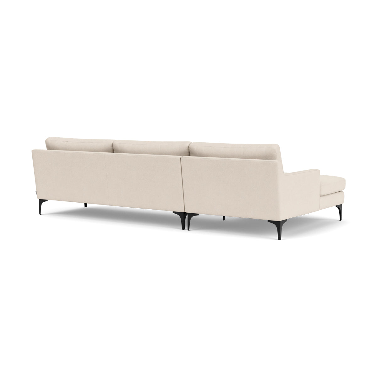 Astha Fabric Left Chaise Sofa - Modern L-Shaped Sectional Couch with Reversible Design for Living Room, Lounge & Home Theater Comfort
