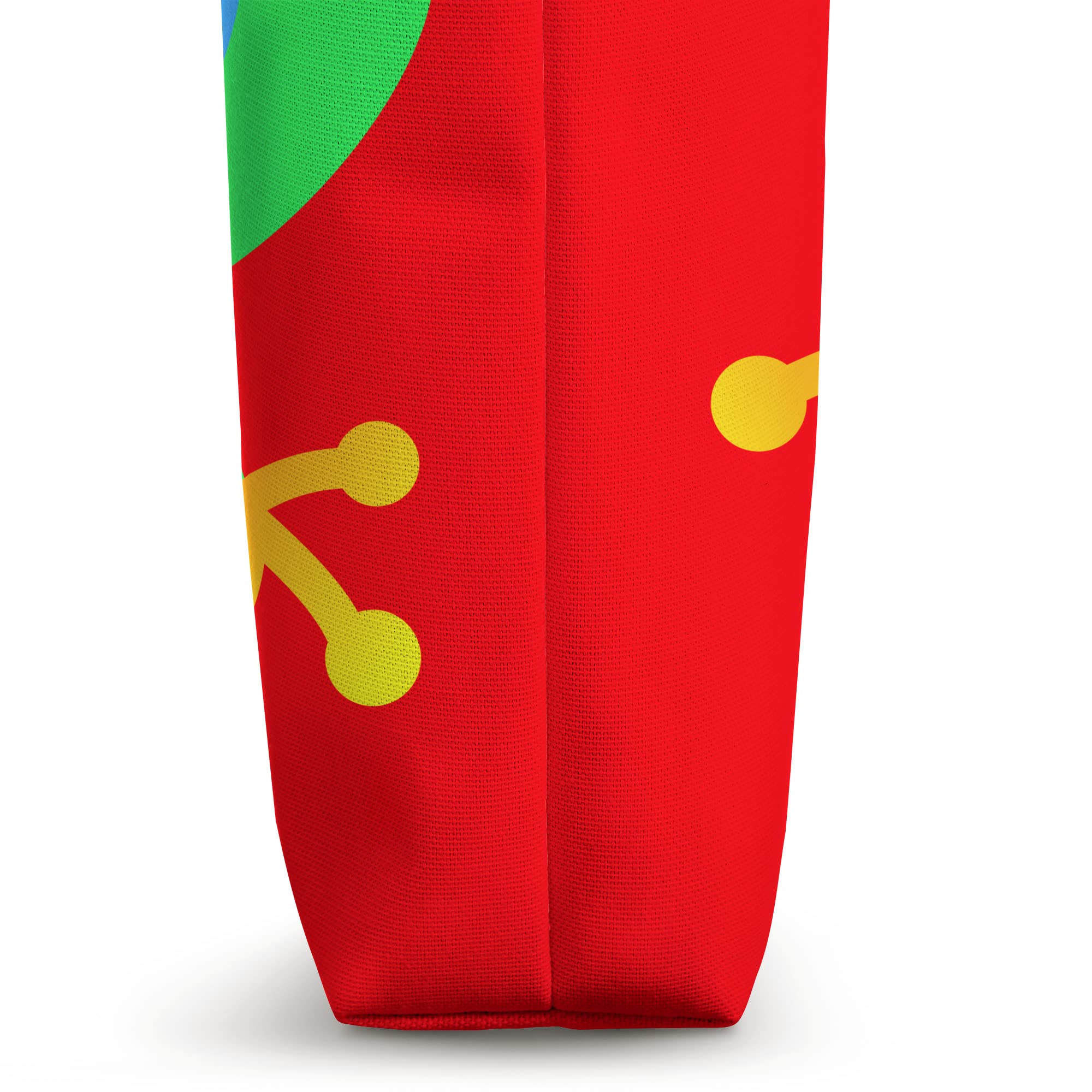 Red Eyed Tree Frog Tote Bag - Eco-Friendly Canvas Shopping Bag for Nature Lovers, Perfect for Groceries, Beach Trips & Everyday Use