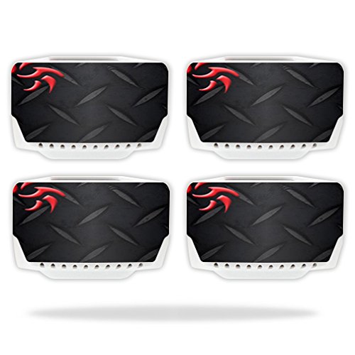 MightySkins Compatible with Blade Chroma Battery (4 Pack) - Red Dragon Vinyl Wrap Cover Sticker Skins | Protective Decorative Skins for Drone Batteries | Perfect for Customization and Scratch Protection