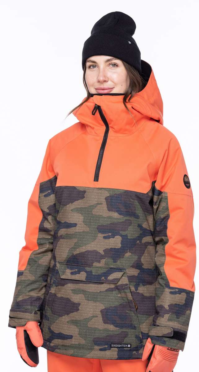 686 Women's Upton Insulated Winter Jacket 2023 - Waterproof Windproof Ski Jacket for Snowboarding, Hiking & Outdoor Activities