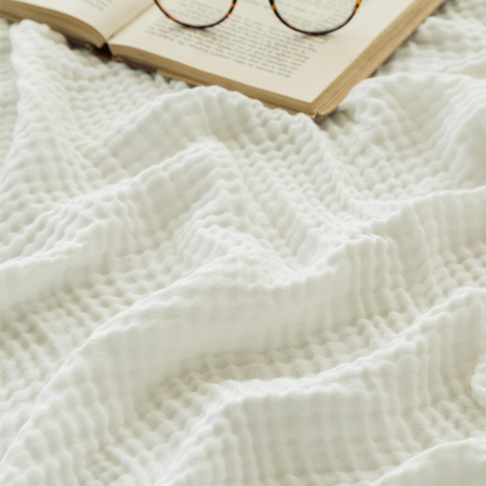EMME 100% Cotton Muslin Thermal Blanket 60