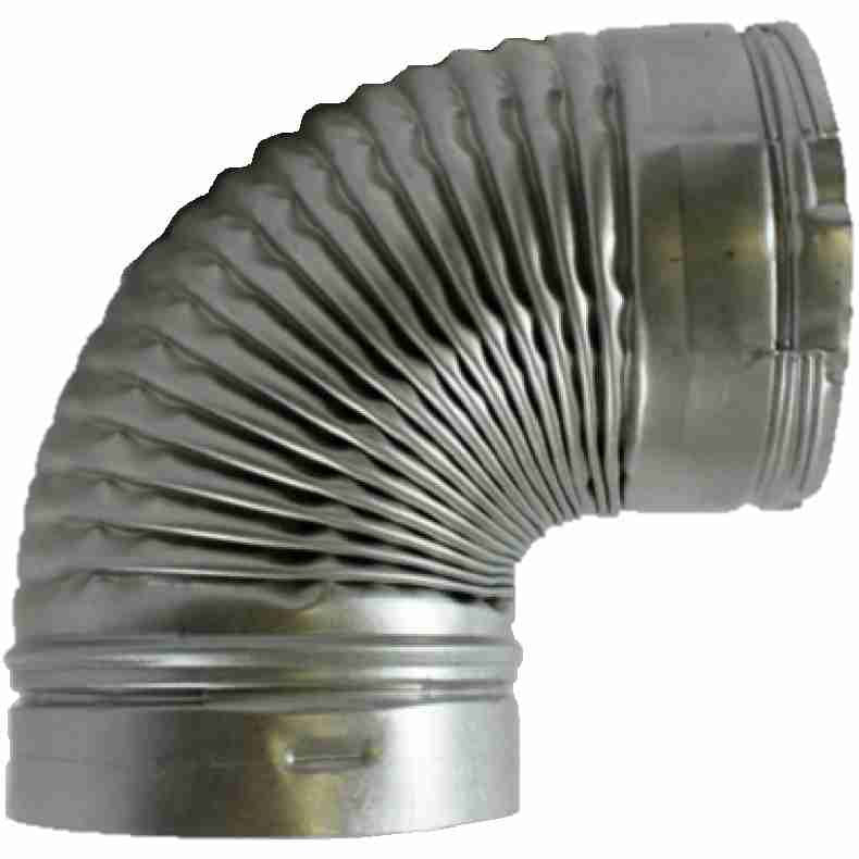 High-Quality 90 Degree Elbow Vent SV4.5E90 - Durable & Secure HVAC Fitting for Ductwork, Pipes, and Industrial Ventilation Systems