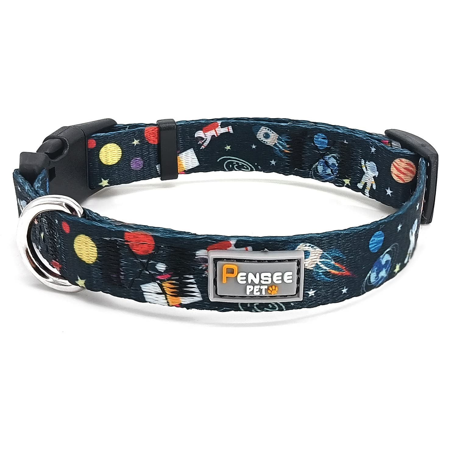 Premium Adjustable Dog Collar for All Sizes (XS, S, M, L) - Cute & Durable Pet Collars for Puppies & Adult Dogs | Perfect for Daily Walks, Training & Outdoor Adventures