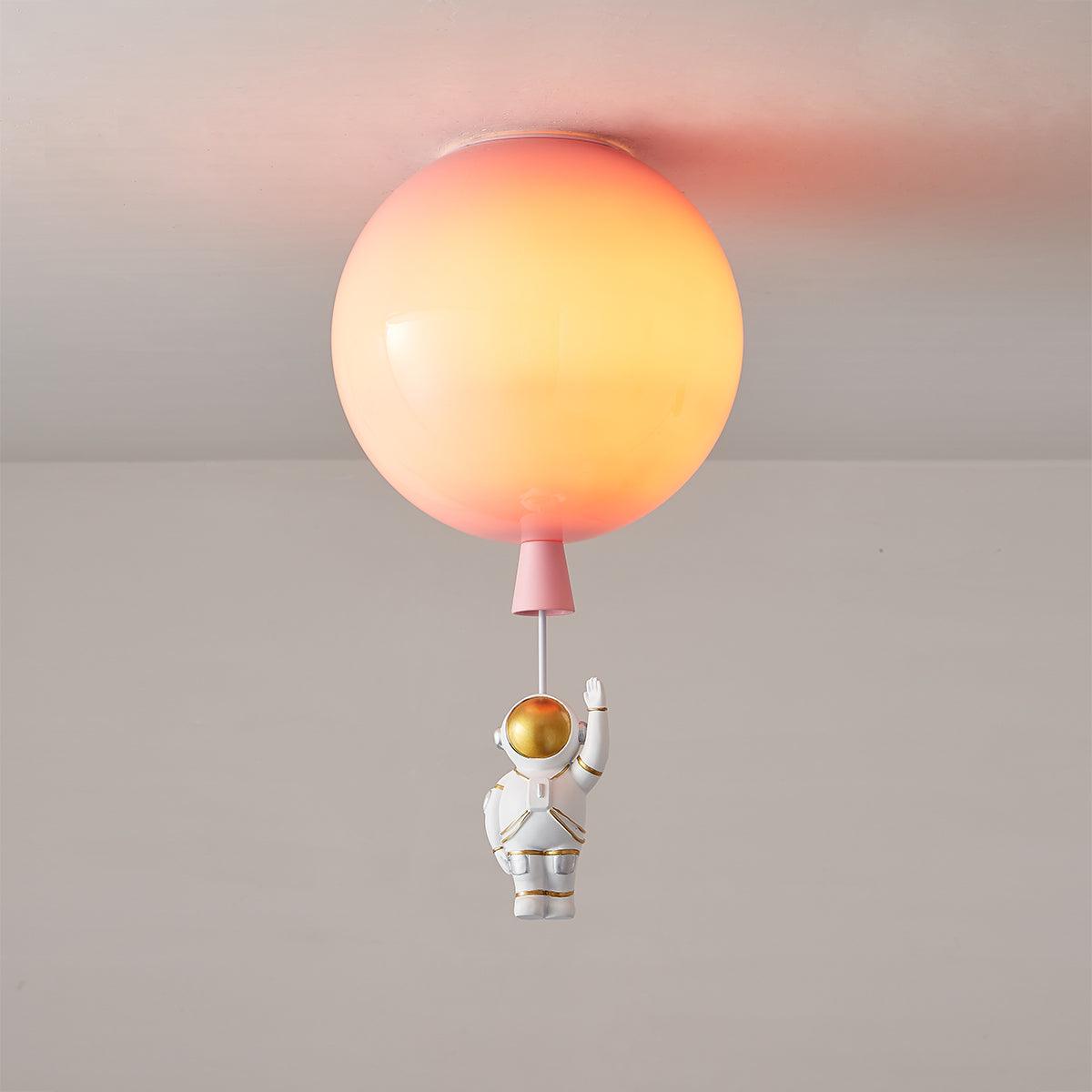 Modern Balloon Glossy Ceiling Light Fixture - Elegant Round LED Chandelier for Living Room, Bedroom & Dining Room - Perfect for Home Decor, Wedding & Party Lighting