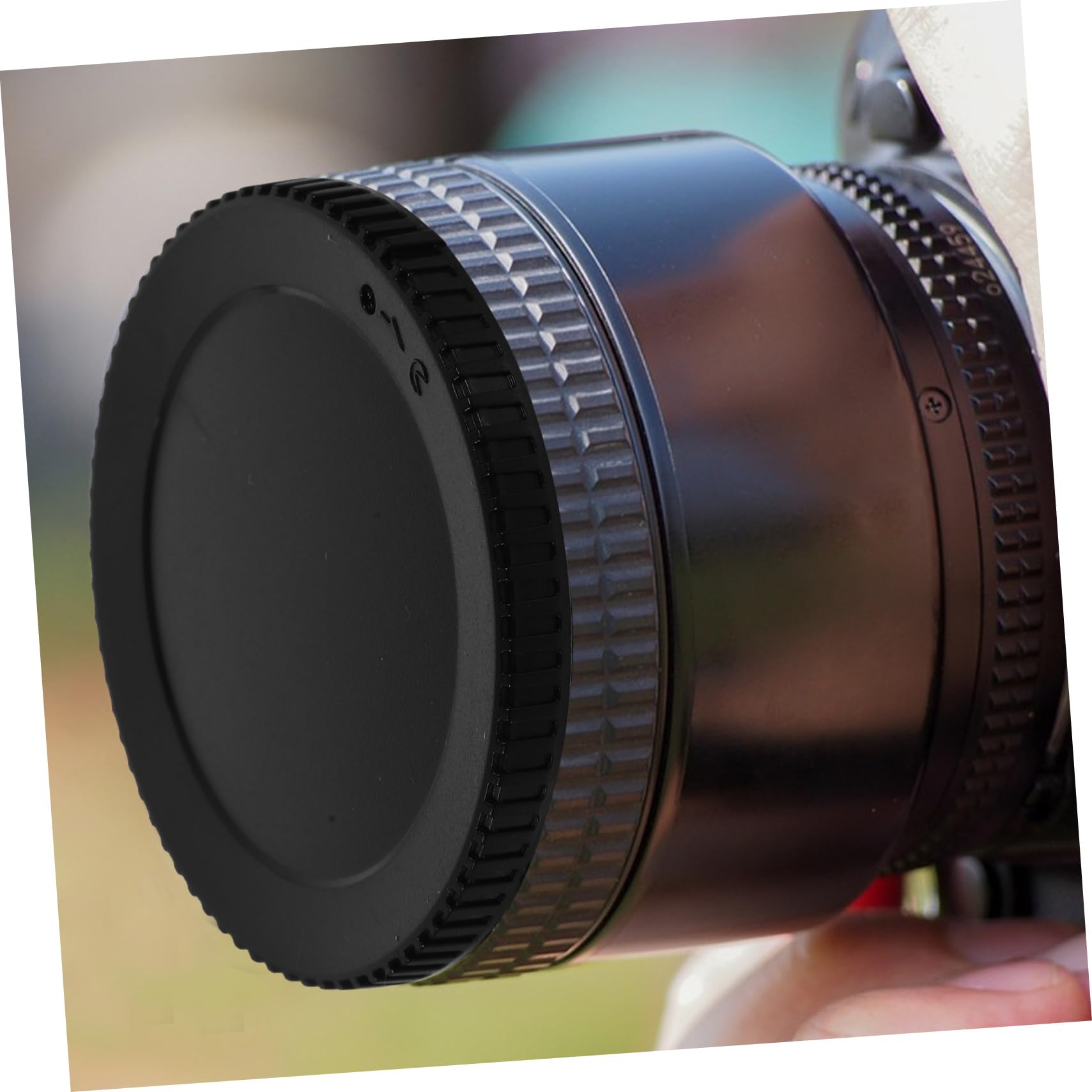 Mikikit 5-Pack Camera Lens Cap Set - Dust Proof Front & Rear Lens Caps Replacement for DSLR, Mirrorless Cameras - Perfect for Travel, Photography & Outdoor Shooting