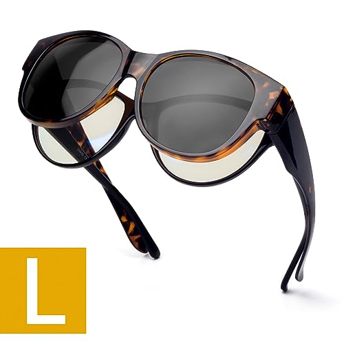 L Brown Leopard (Grey Lens)