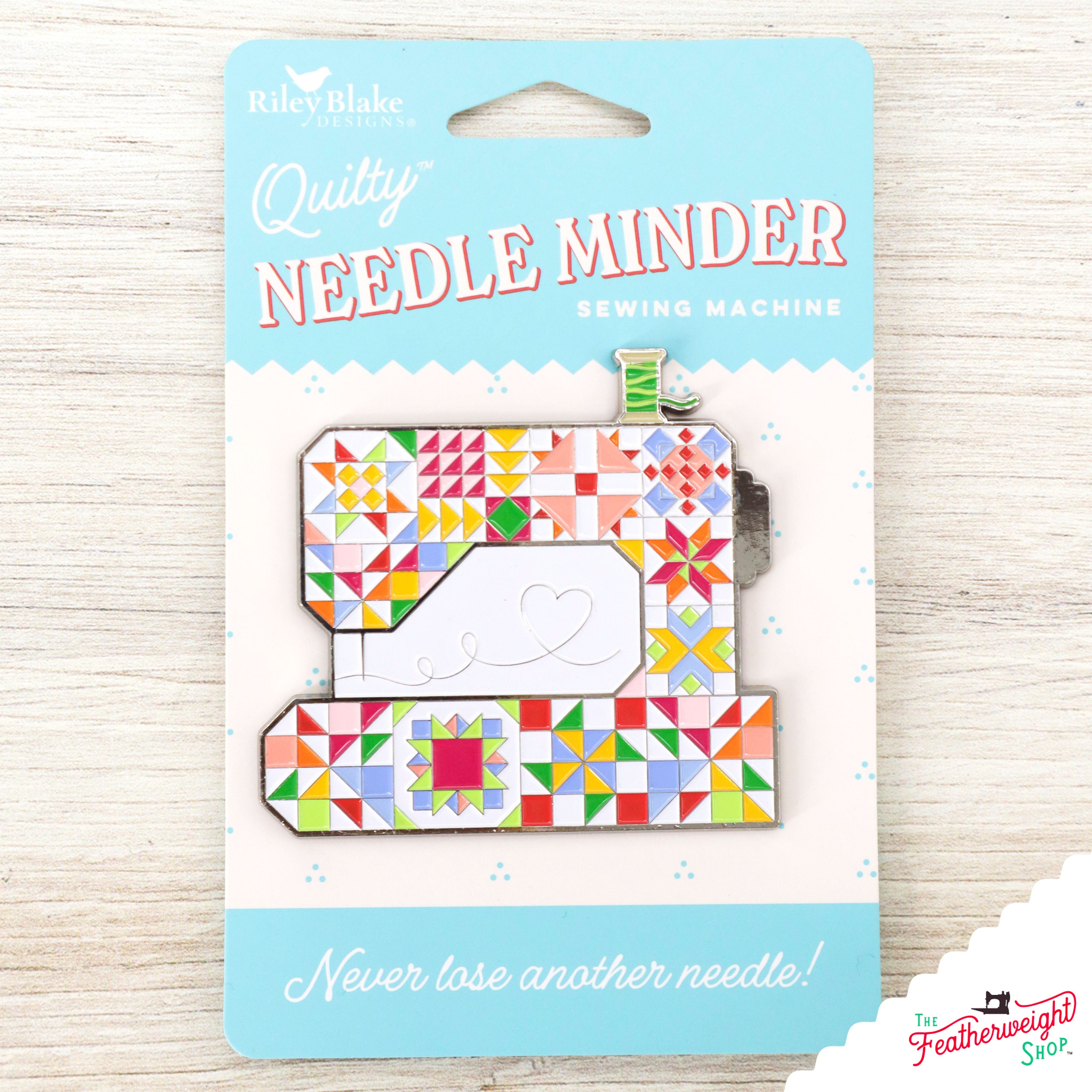 Quilted Needle Minder for Sewing Machine - Magnetic Pin Holder for Quilting, Embroidery & Crafting - Perfect for Sewing Projects, DIY Fabric Arts & Needlework Organization