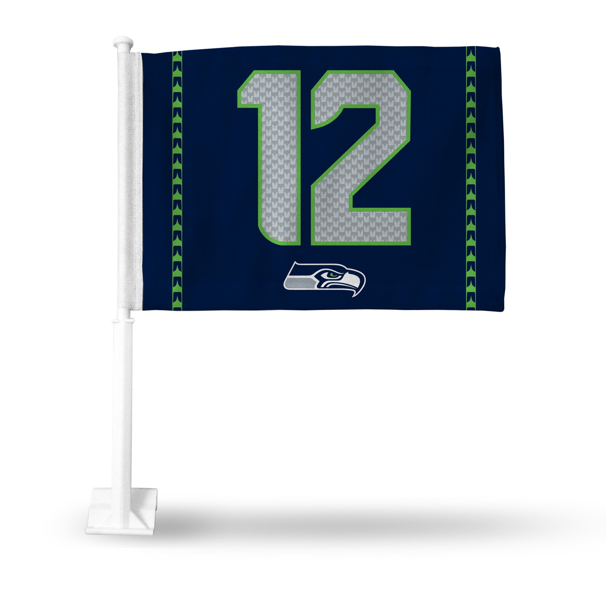 NFL Car Flag Double Sided - Officially Licensed Team Logo Car Accessory for Game Day Tailgating & Road Trips - Perfect for Football Fans & Sports Enthusiasts