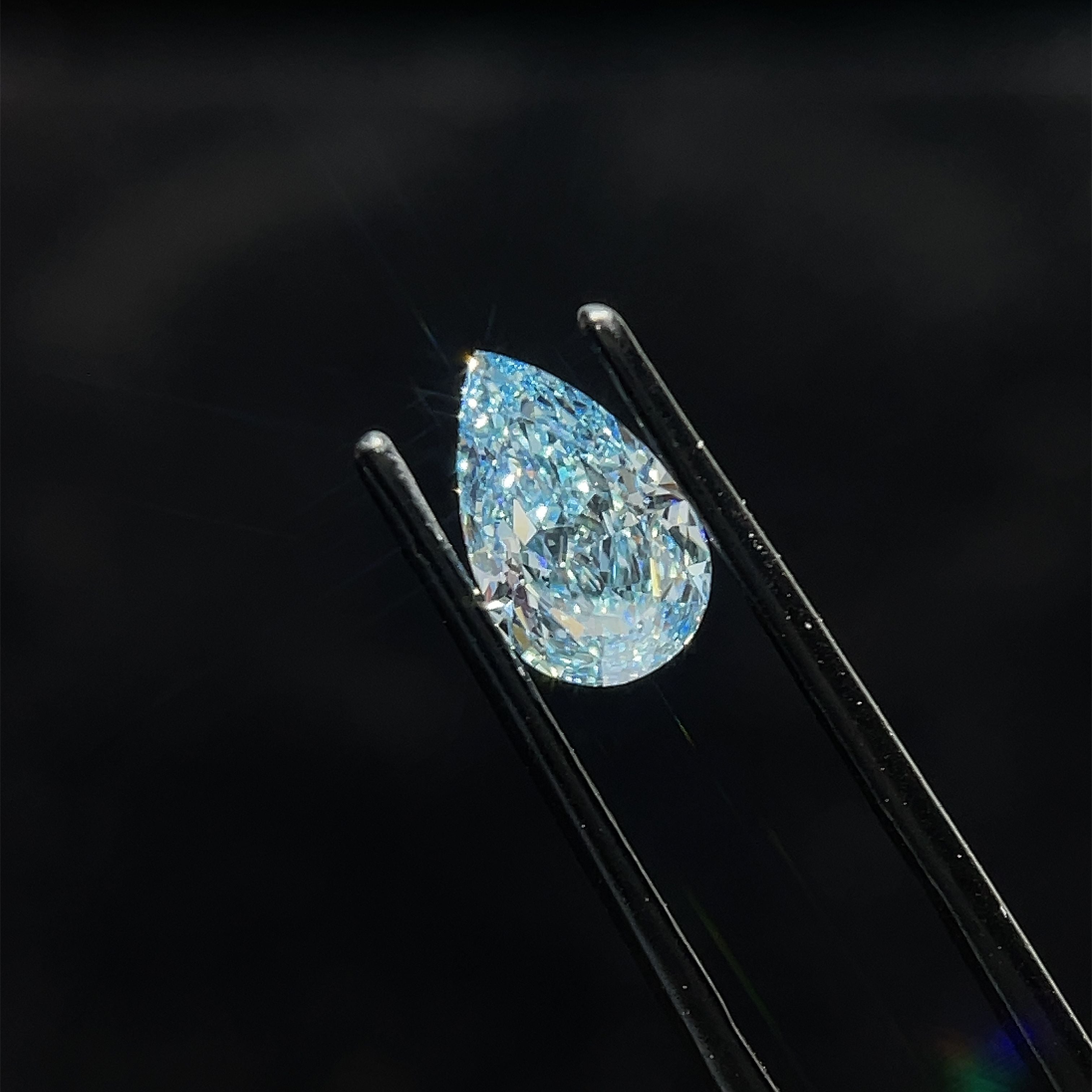 1.47 Carat Pear Shape Lab Grown Diamond - GIA Certified, VVS Clarity, D Color | Perfect for Engagement Rings & Anniversary Gifts