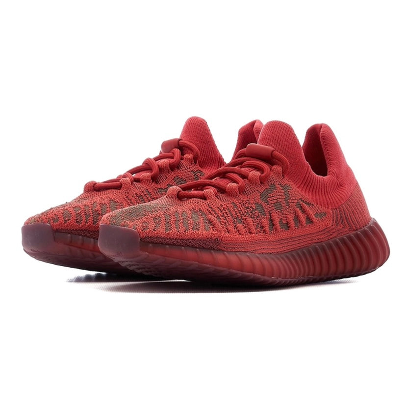 Adidas Yeezy Boost 350 V2 CMPCT Compact Slate Red Sneakers - Men's Running Shoes for Comfort & Style | Perfect for Gym, Jogging & Casual Wear