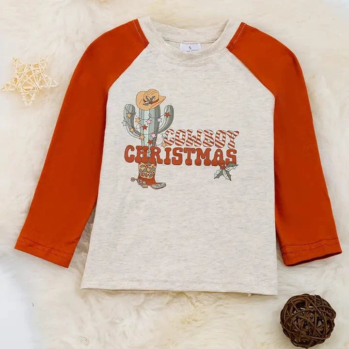 Boys Howdy Christmas Shirt - Festive Holiday T-Shirt for Kids - Perfect for Family Gatherings & Christmas Photos