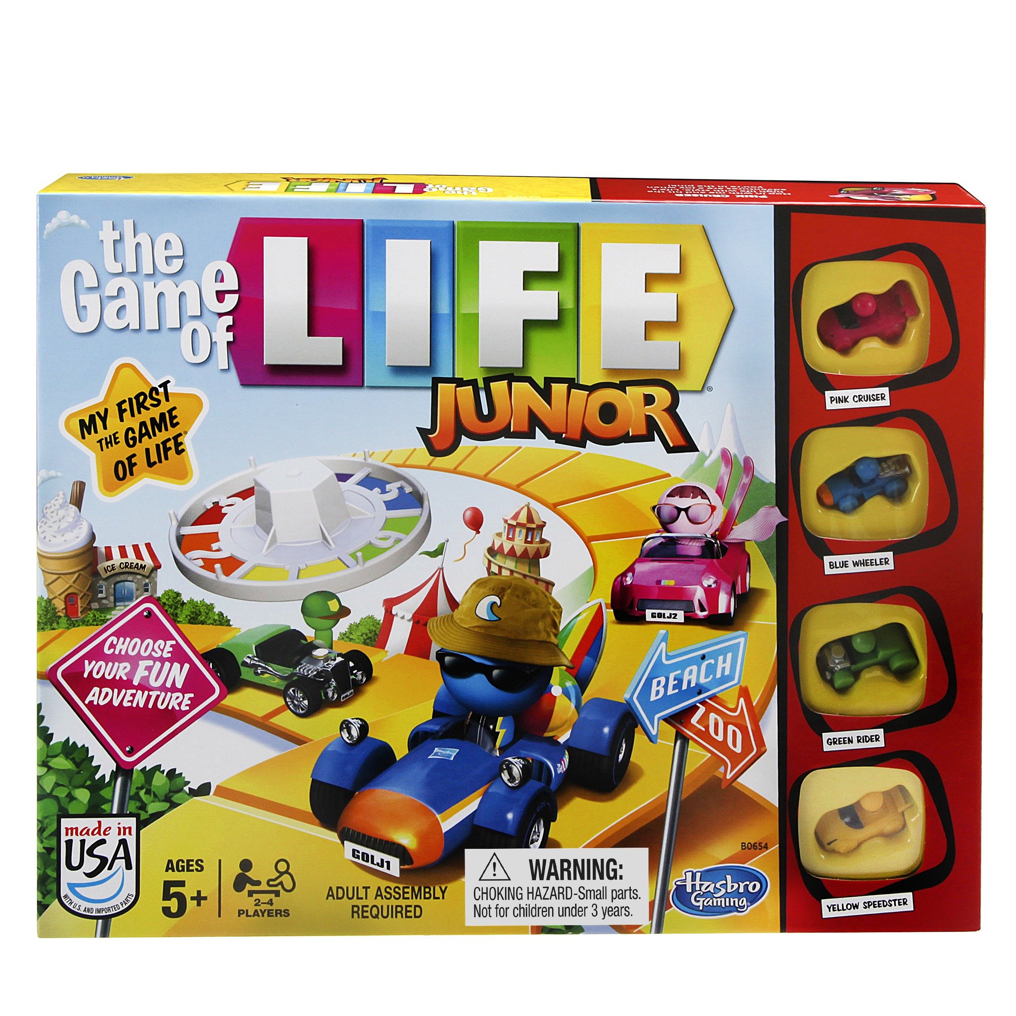 Hasbro Game of Life Junior Board Game - Fun Family Strategy Game for Kids Ages 5+ | Perfect for Family Game Nights, Birthday Gifts & Indoor Activities