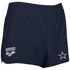 Lone Star Arena Women's Team Line Short with Logo - Comfortable Athletic Shorts for Volleyball, Basketball & Cheerleading Practice
