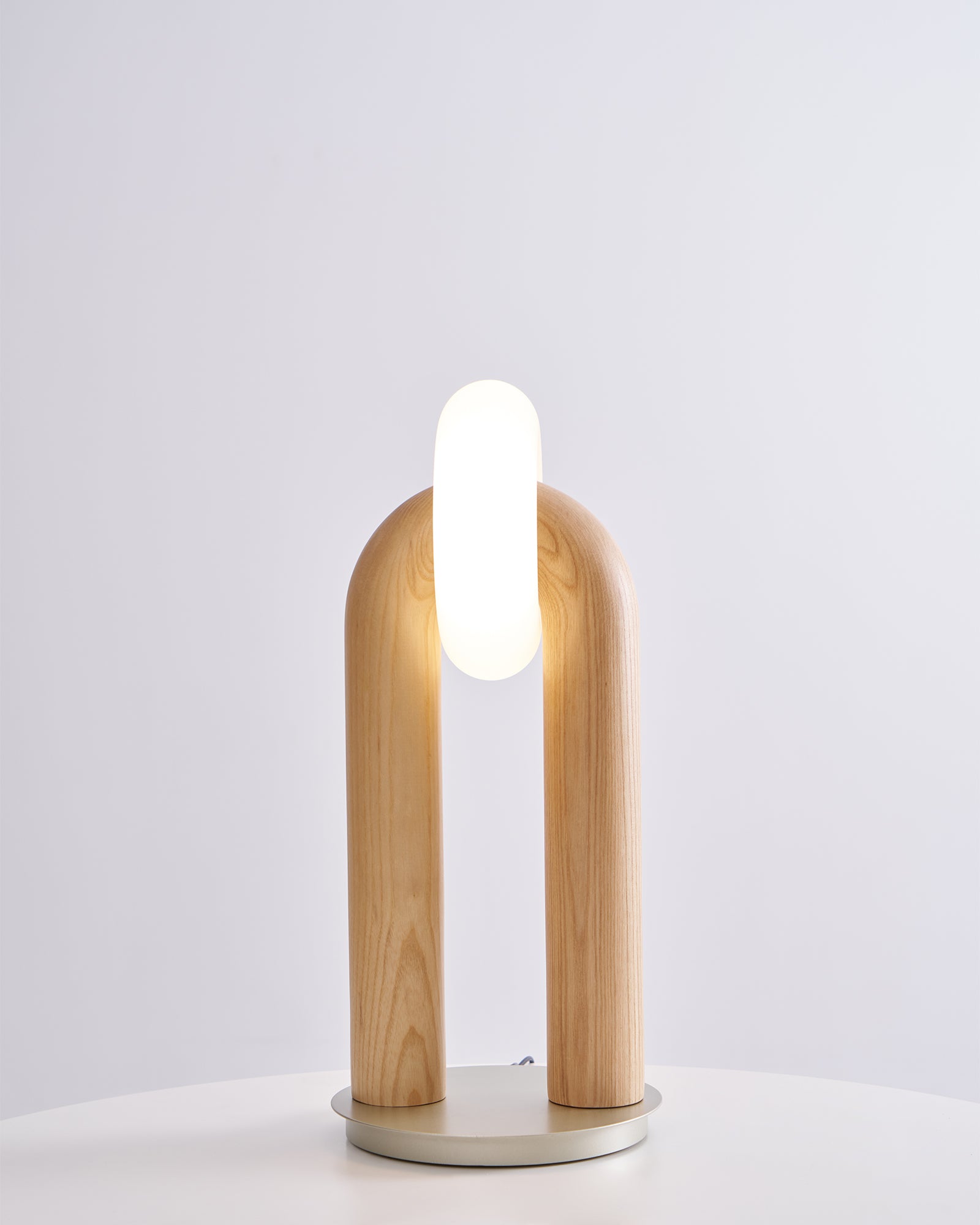 Arcadia Table Lamp - Modern LED Desk Light for Bedroom, Living Room & Office - Stylish Nightstand Lamp with Adjustable Brightness - Perfect for Reading, Working & Relaxing
