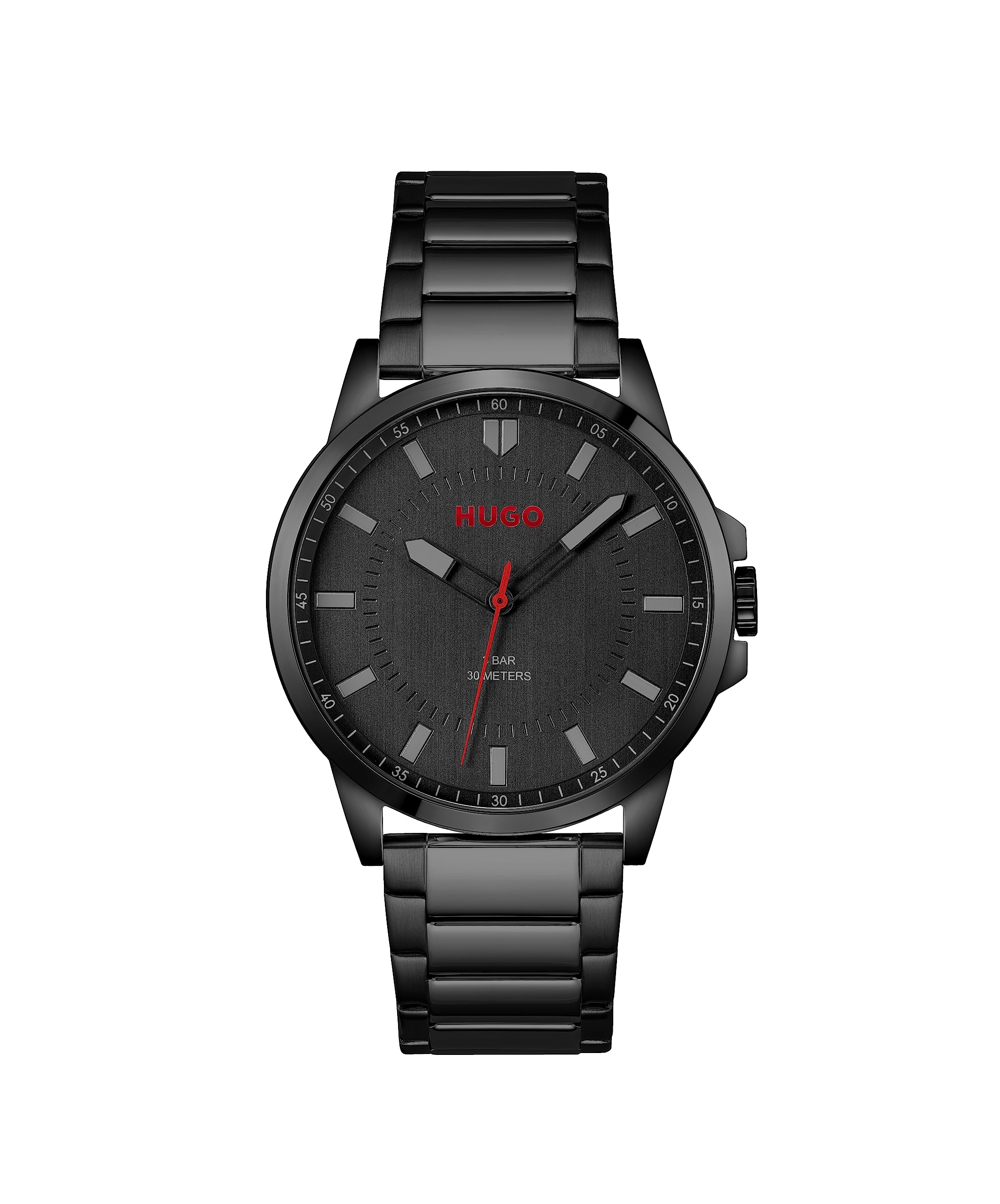 HUGO Men's Quartz Watch - Stainless Steel or Leather Strap for Business & Casual Wear
