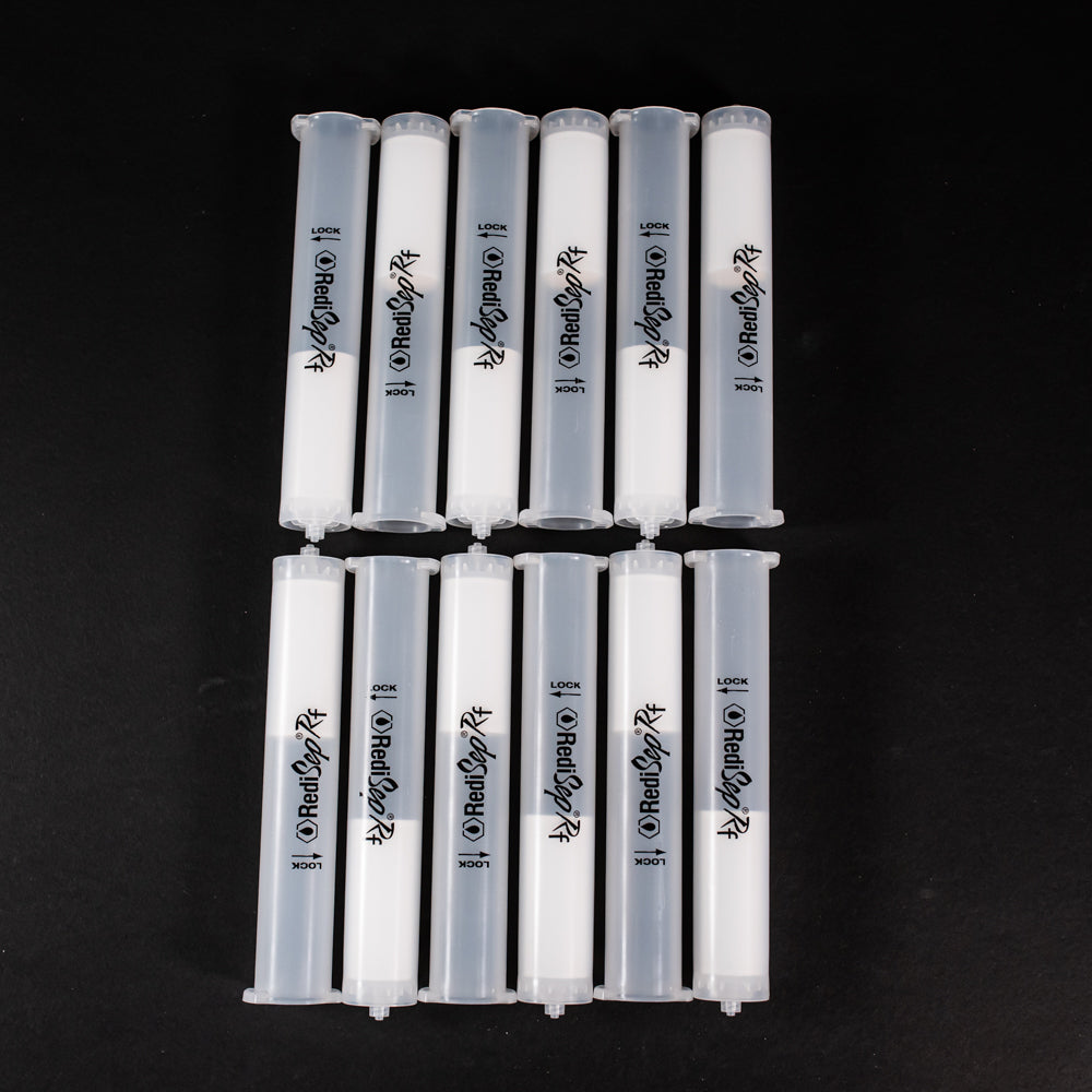 RediSep® Prepacked Silica Gel Disposable Sample Load Cartridges (32g) - Pack of 12 | Fast Chromatography for Lab Research & Chemical Analysis
