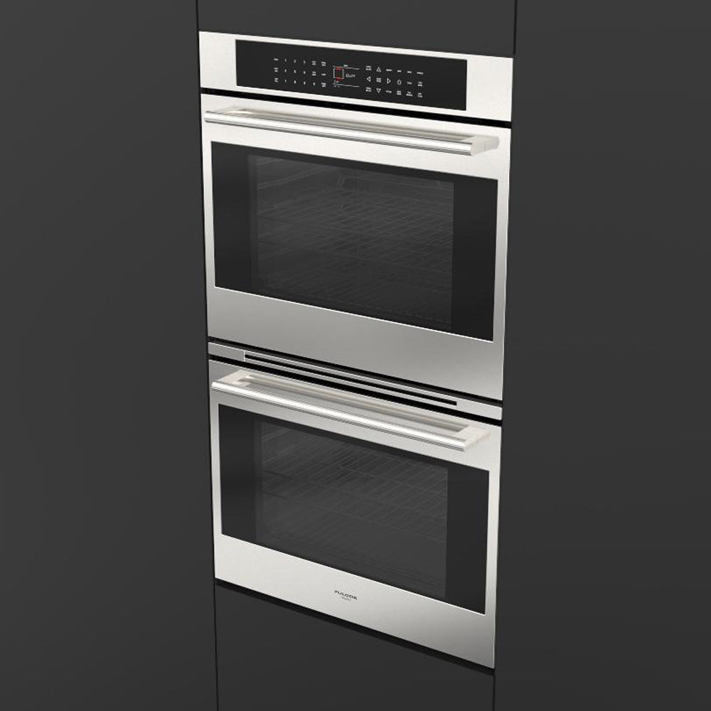 Fulgor Milano 30-Inch Built-In Electric Convection Double Wall Oven with Multiple Color Options (F7DP30) - Perfect for Modern Kitchens, Baking, Roasting & Entertaining