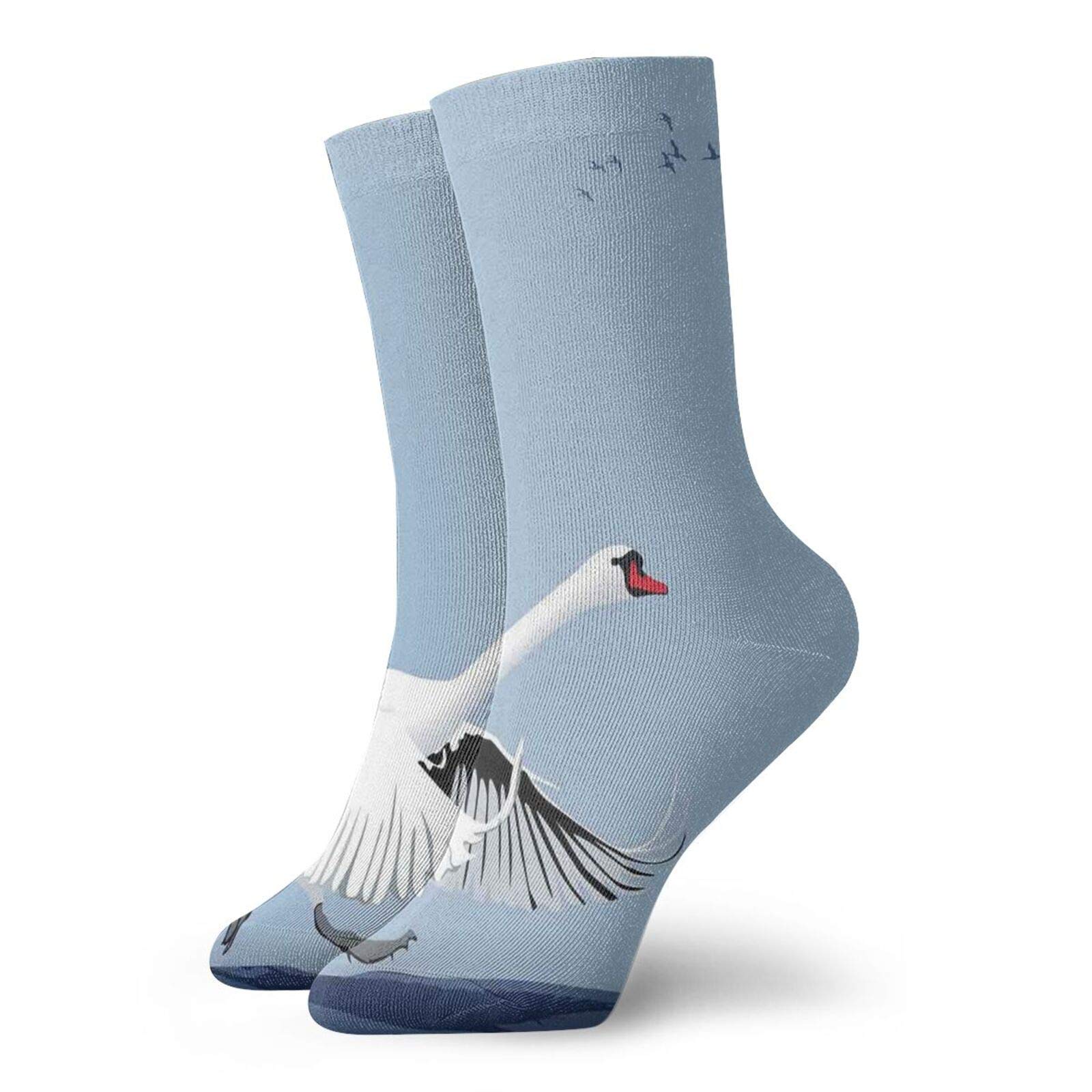 GULTMEE Funky Colorful Cushion Sport Socks - Athletic Cushioned Running Performance Crew Socks for Men & Women - Perfect for Jogging, Gym Workouts & Casual Wear