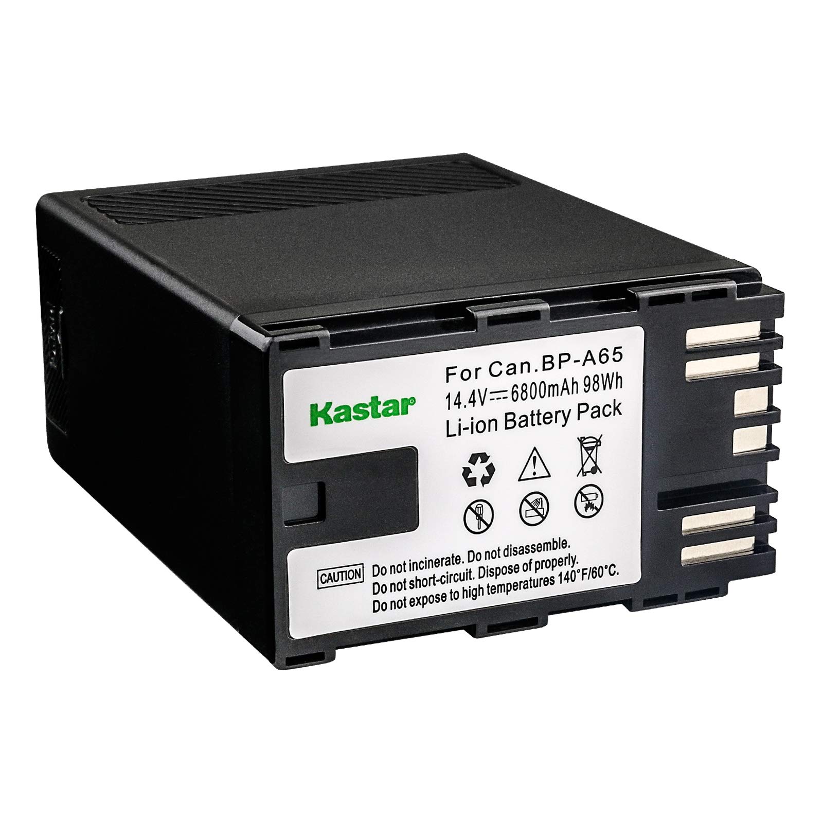 Kastar Replacement Battery and D-Tap Charger for Canon BP-A30/BP-A60/BP-A90, CG-A10/CG-A20 - Compatible with Canon EOS C200/C200B/C220B/C300 Mark II PL Cinema Cameras - Professional Video Shooting & On-the-Go Power Solution
