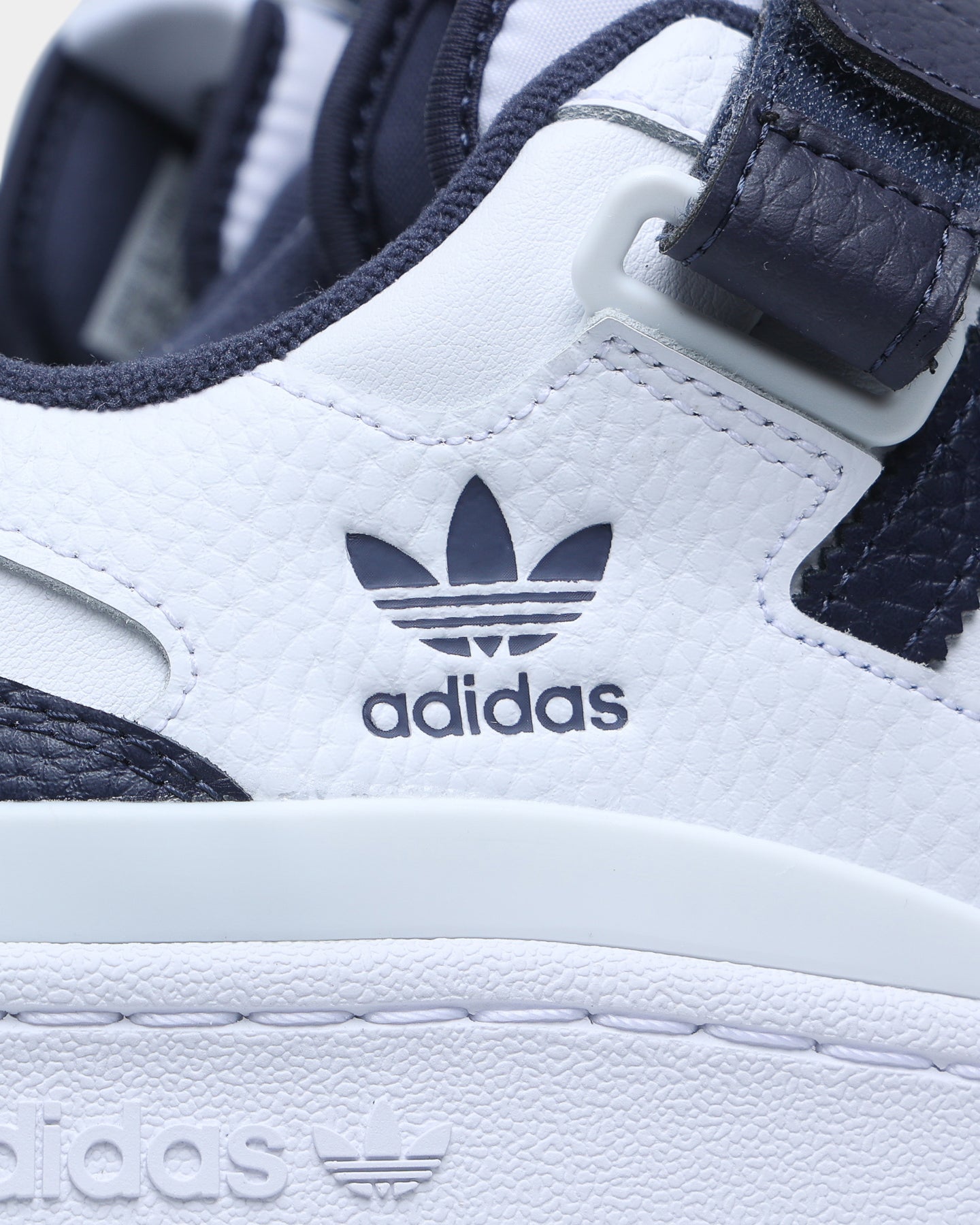 Adidas Forum Low Sneakers - Cloud White/Shadow Navy/Cloud White | Men's Casual Shoes for Walking, Running & Streetwear Fashion
