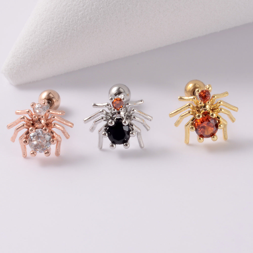 20G Cute Fruits Conch Stud Helix Stud Earrings for Women | EGD0488 | Perfect for Everyday Wear, Parties, and Gifts