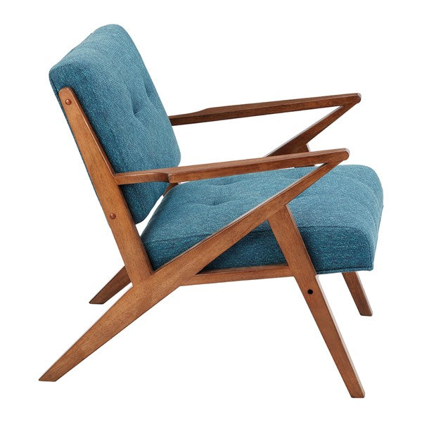 Blue Sprocket Chair - Modern Accent Chair for Living Room, Bedroom & Office - Comfortable & Stylish Home Decor