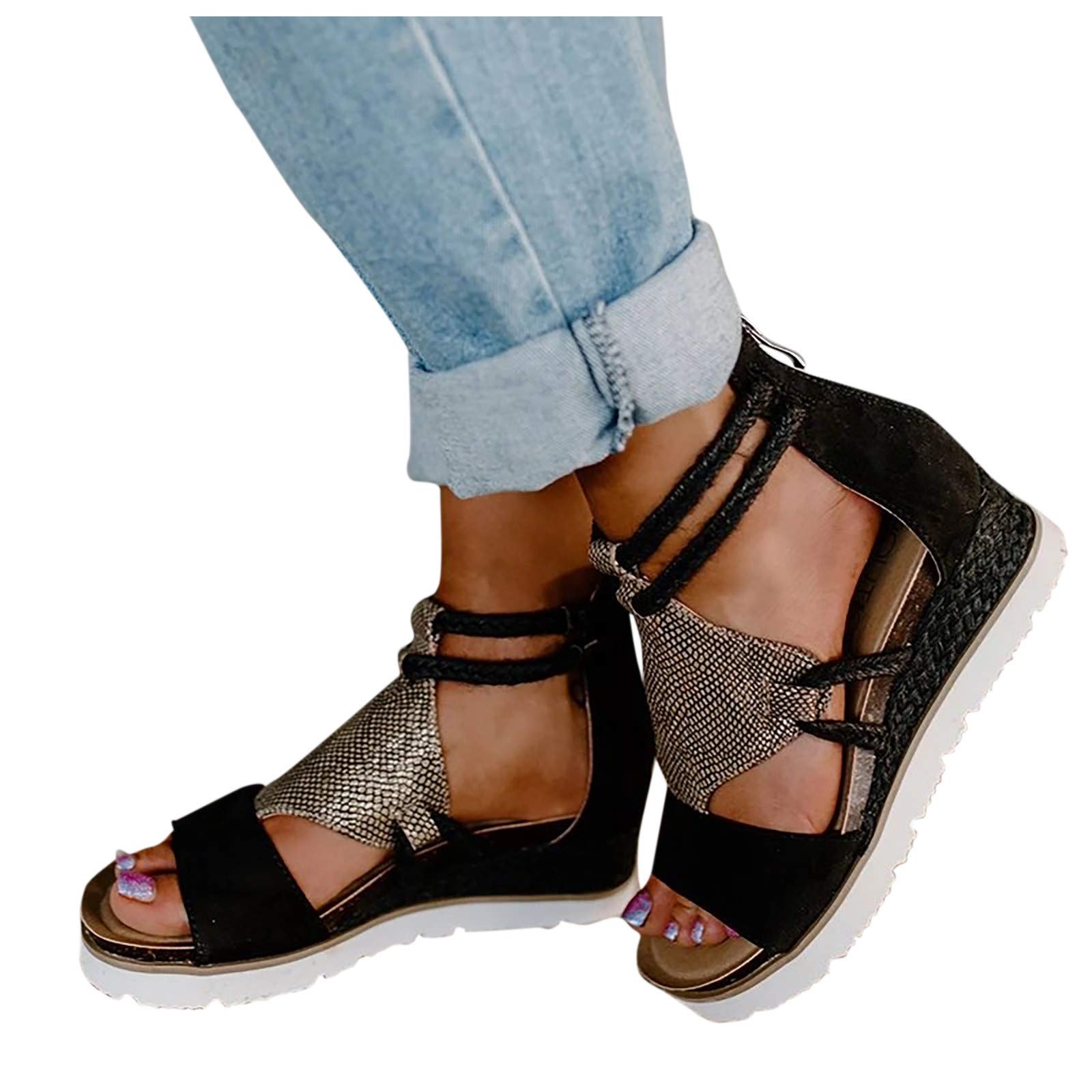 Stylish Women's Studded Strappy Sandals - Summer Beach Casual Flip Flops for Dressy Outings | Perfect for Vacations, Pool Parties & Everyday Wear